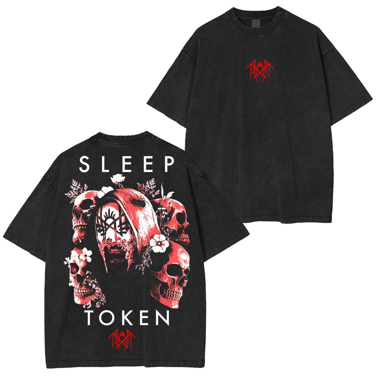Sleep Token Washed Unisex T-Shirt