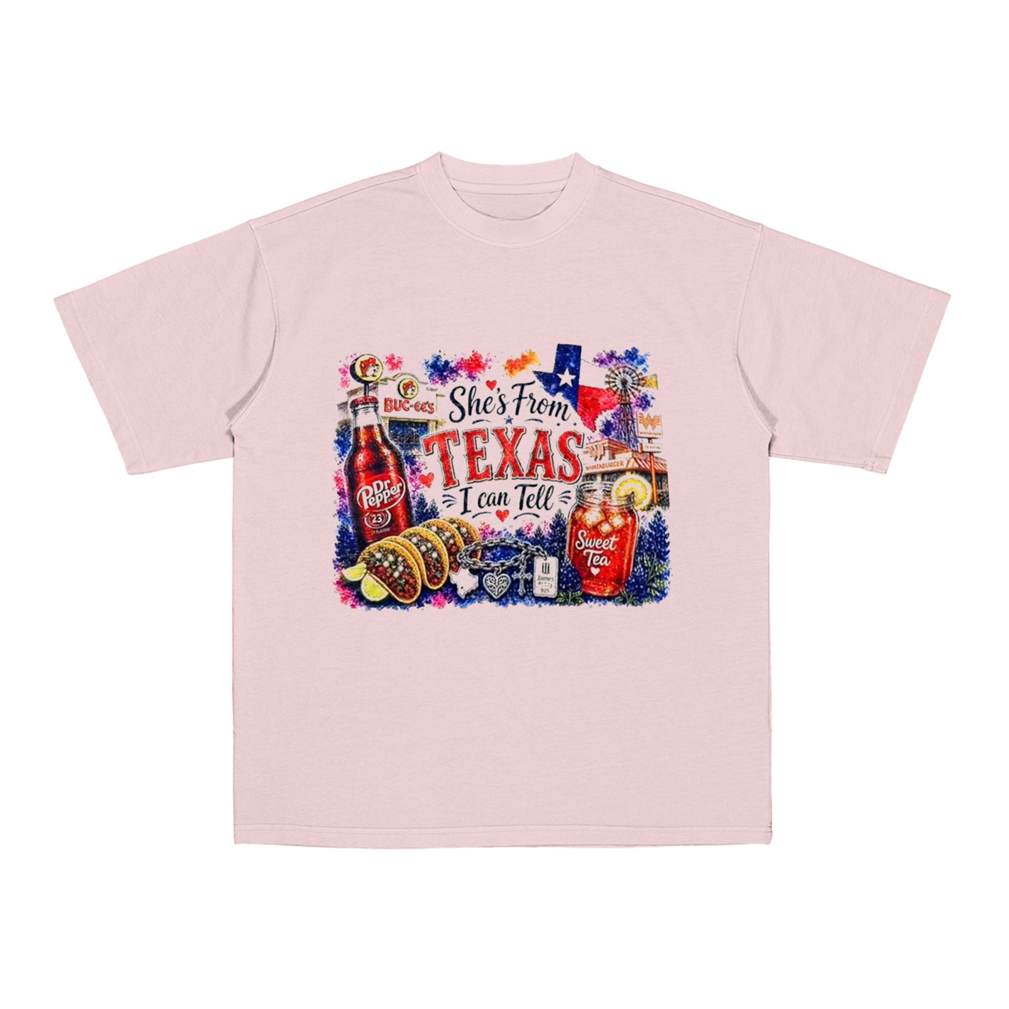 Shes from Texas I Can Tell Lyric Unisex T-shirt/Crewneck/Hoodie