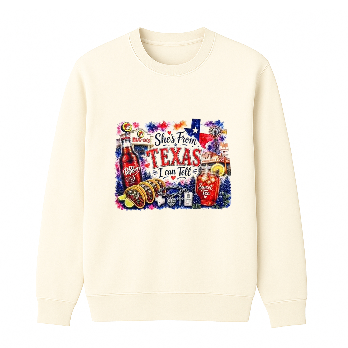 Shes from Texas I Can Tell Lyric Unisex T-shirt/Crewneck/Hoodie