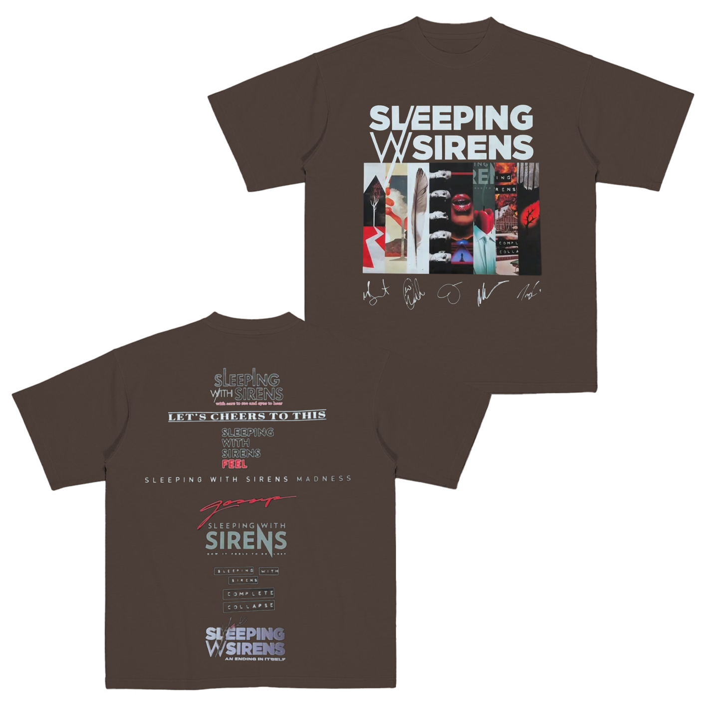 Sleeping With Sirens Cotton Unisex T-shirt