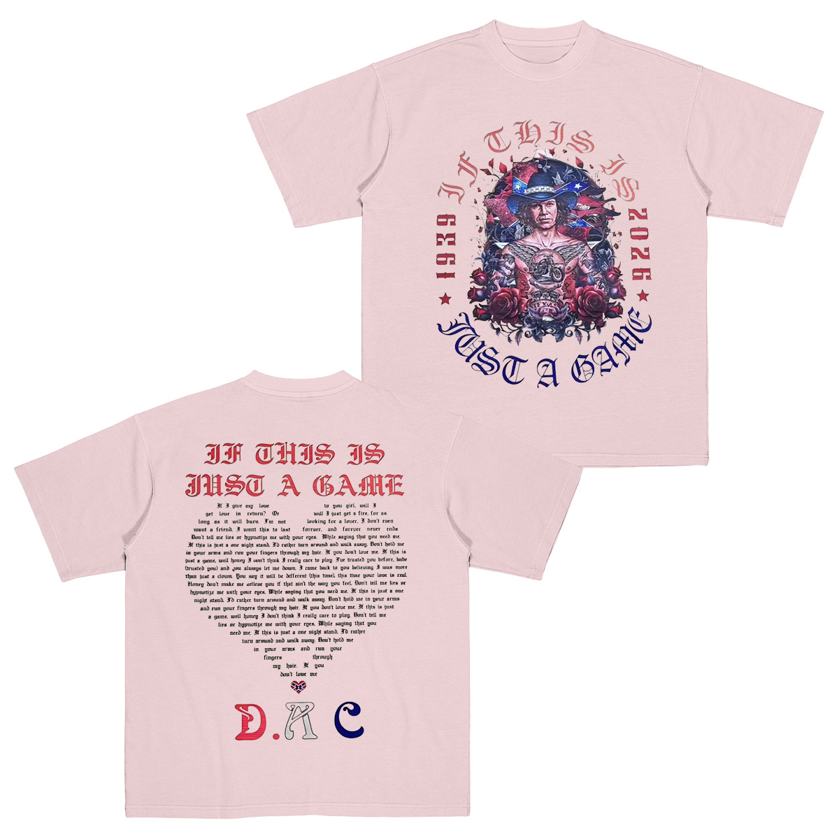 David Allen Coe Cotton Unisex T-shirt