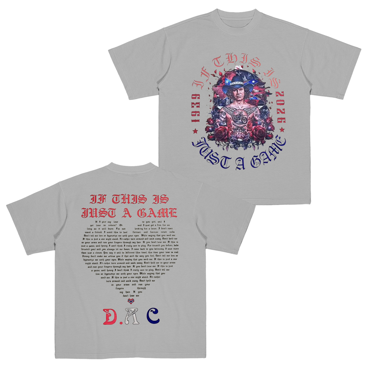 David Allen Coe Cotton Unisex T-shirt