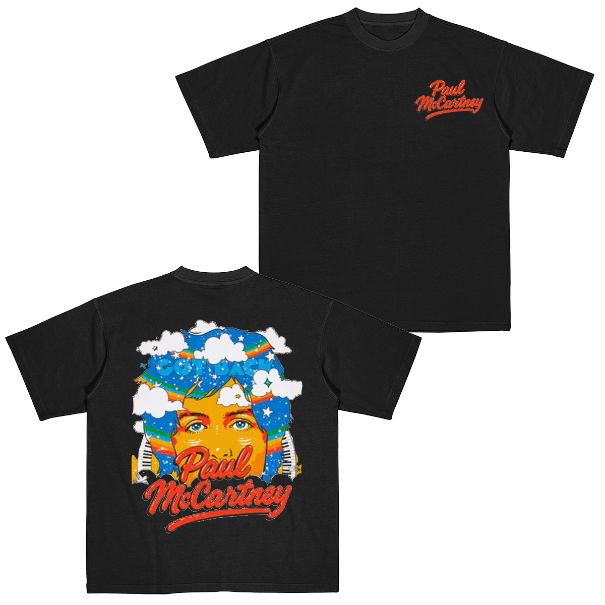 Paul McCartney Cotton Unisex T-shirt