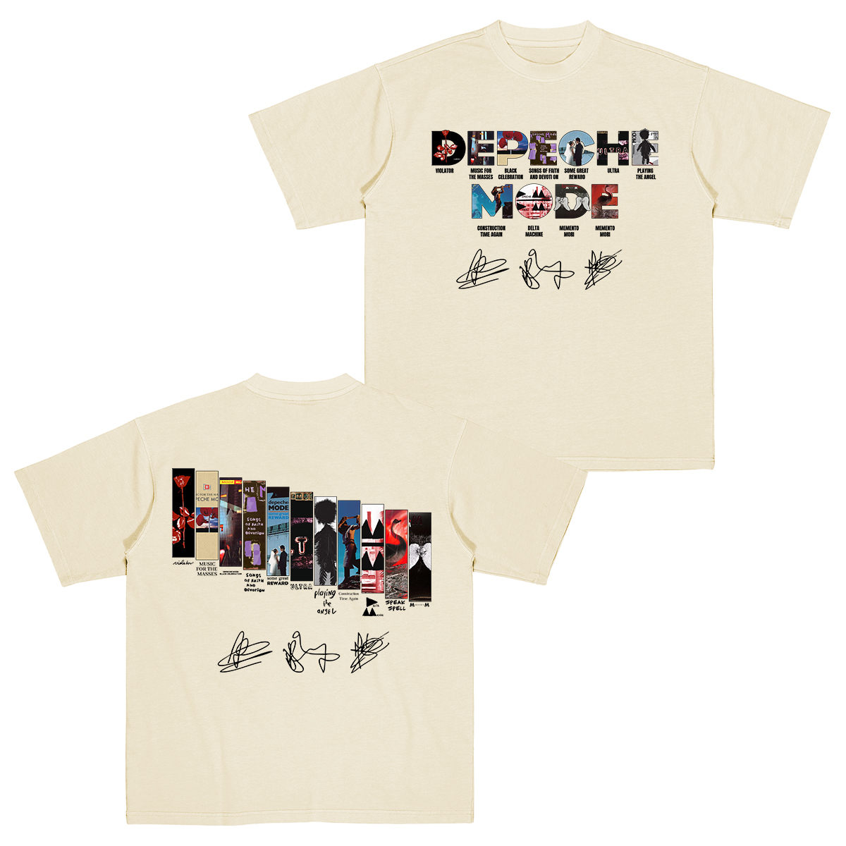 Depeche Mode Cotton Unisex T-shirt