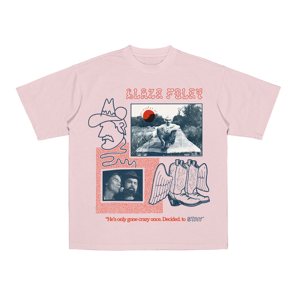 Blaze Foley Cotton Unisex T-shirt