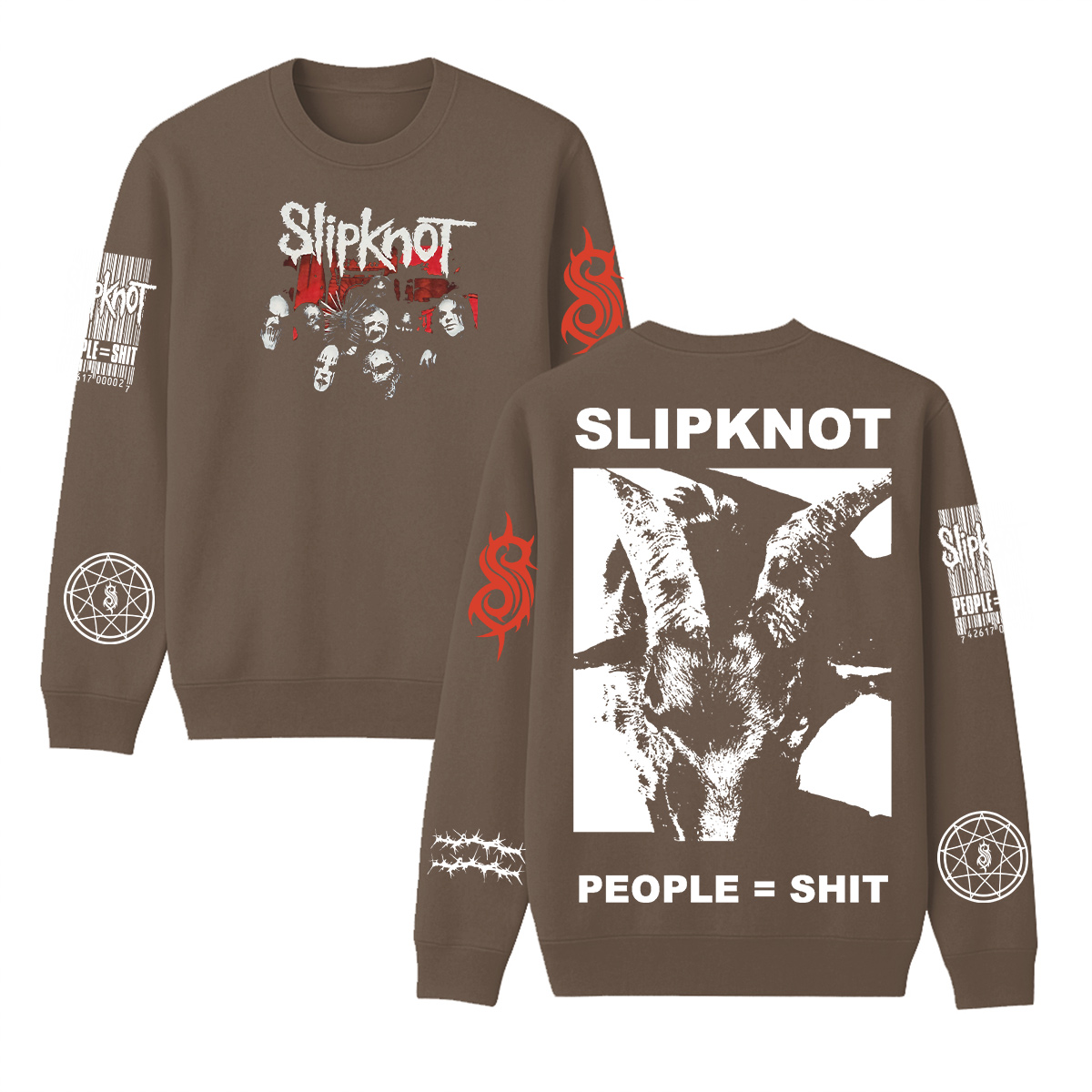 Slipknot Unisex Cotton Creneck Sweatshirt