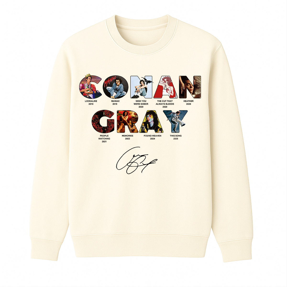 Conan Gray Unisex Cotton Creneck Sweatshirt