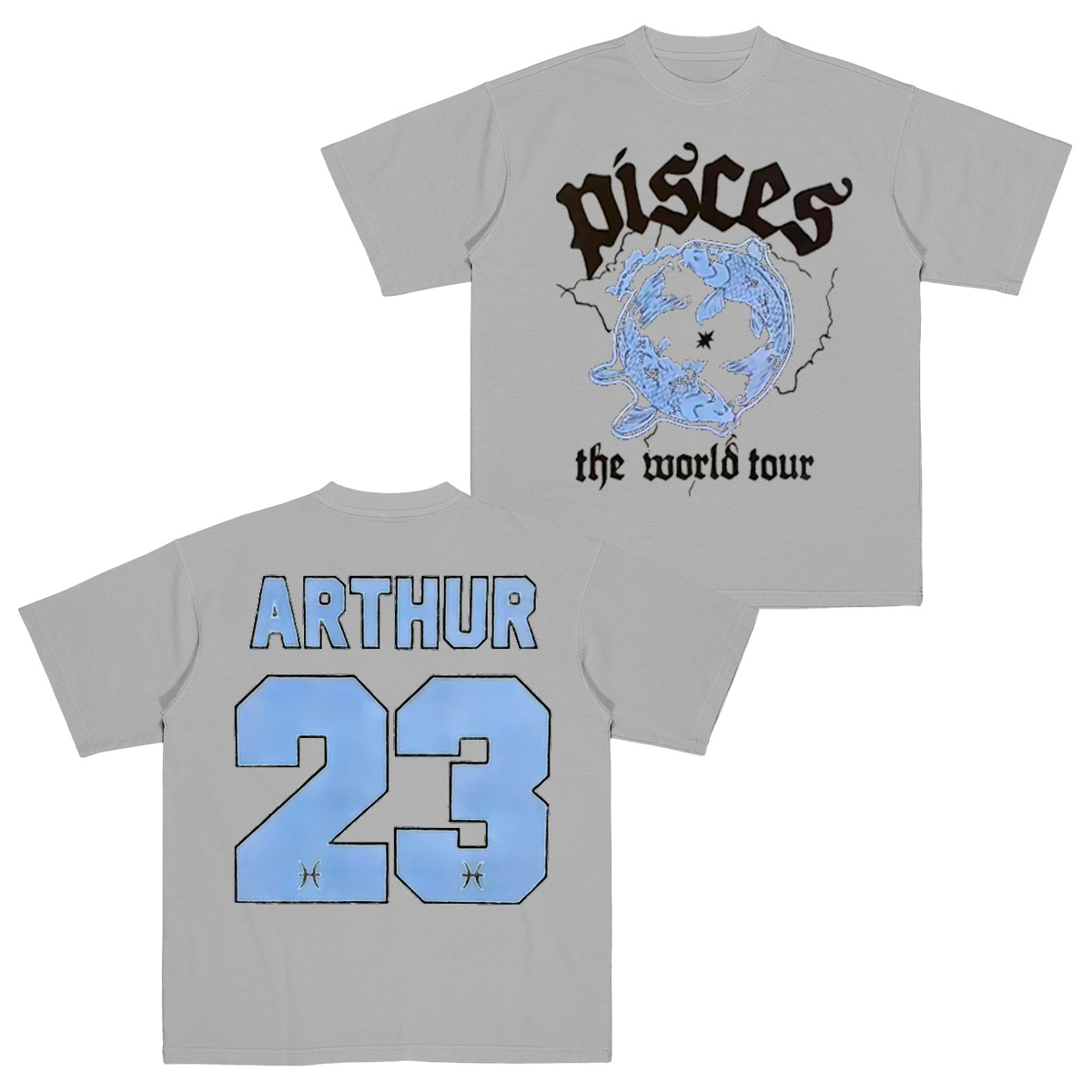 Pisces World Tour James Arthur Cotton Unisex T-shirt