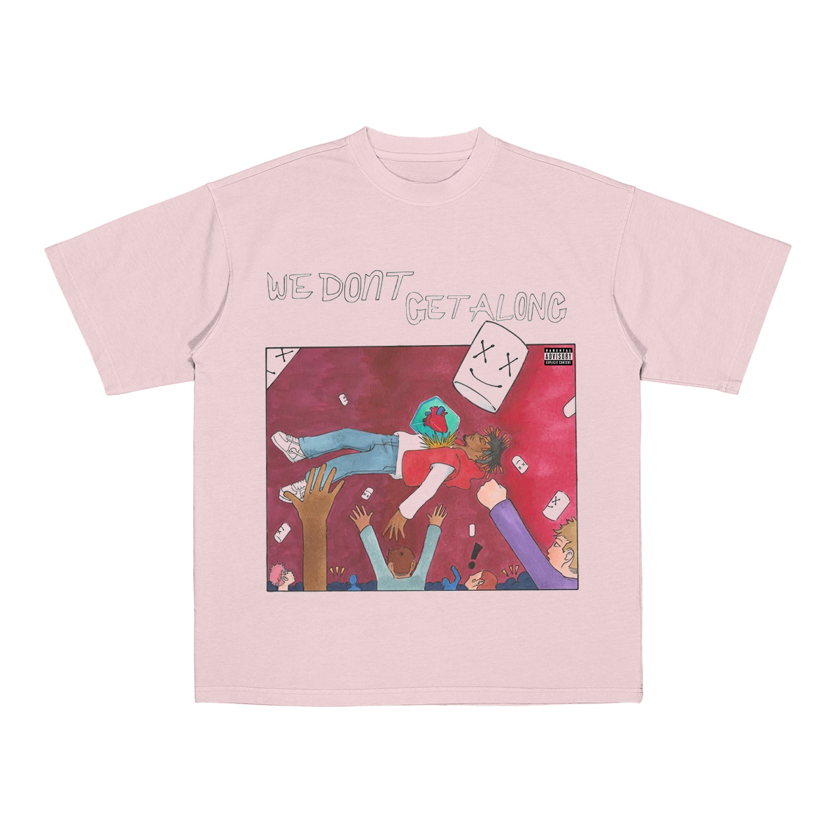 Juice WRLD We Don't Get Along Cotton Unisex T-shirt