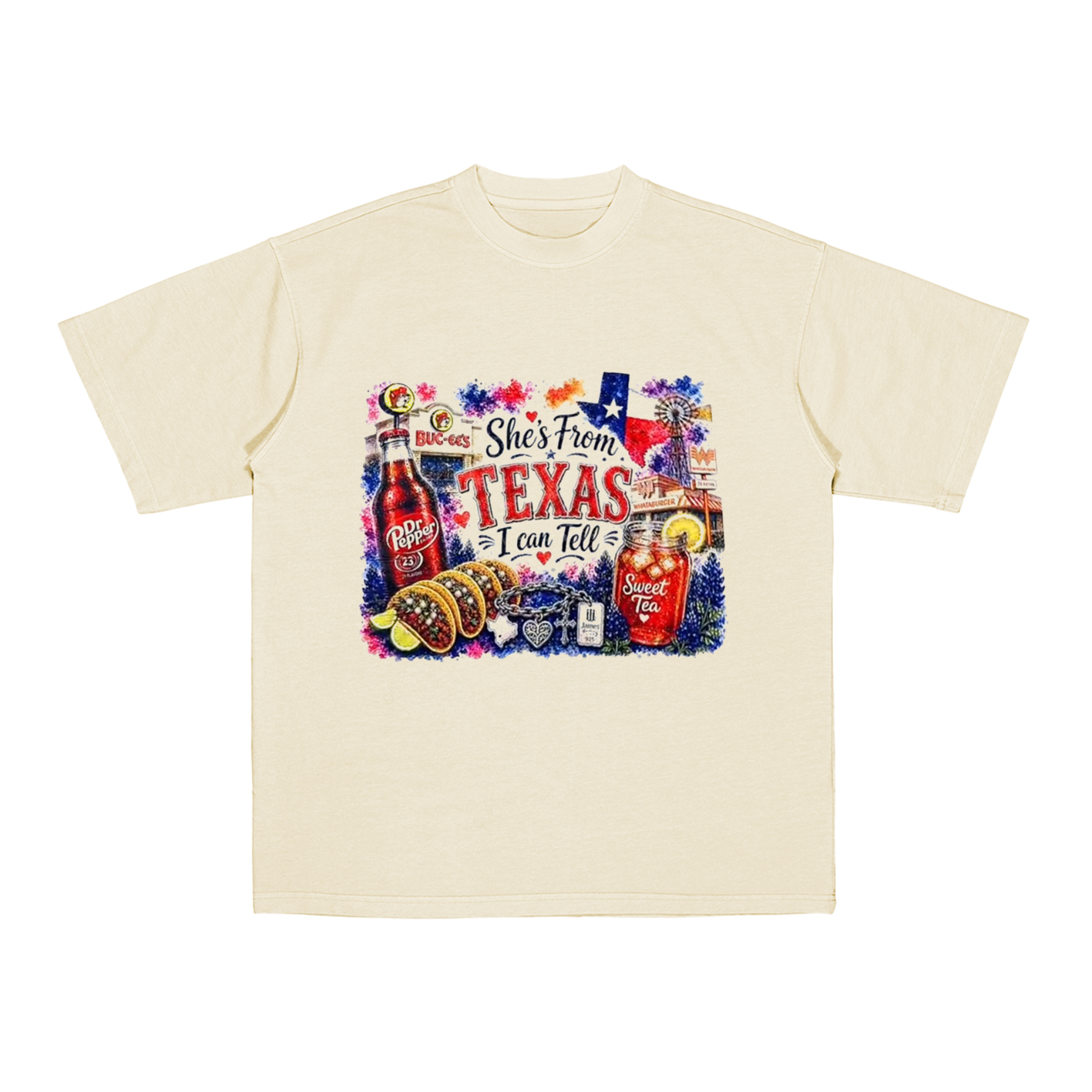Shes from Texas I Can Tell Lyric Unisex T-shirt/Crewneck/Hoodie