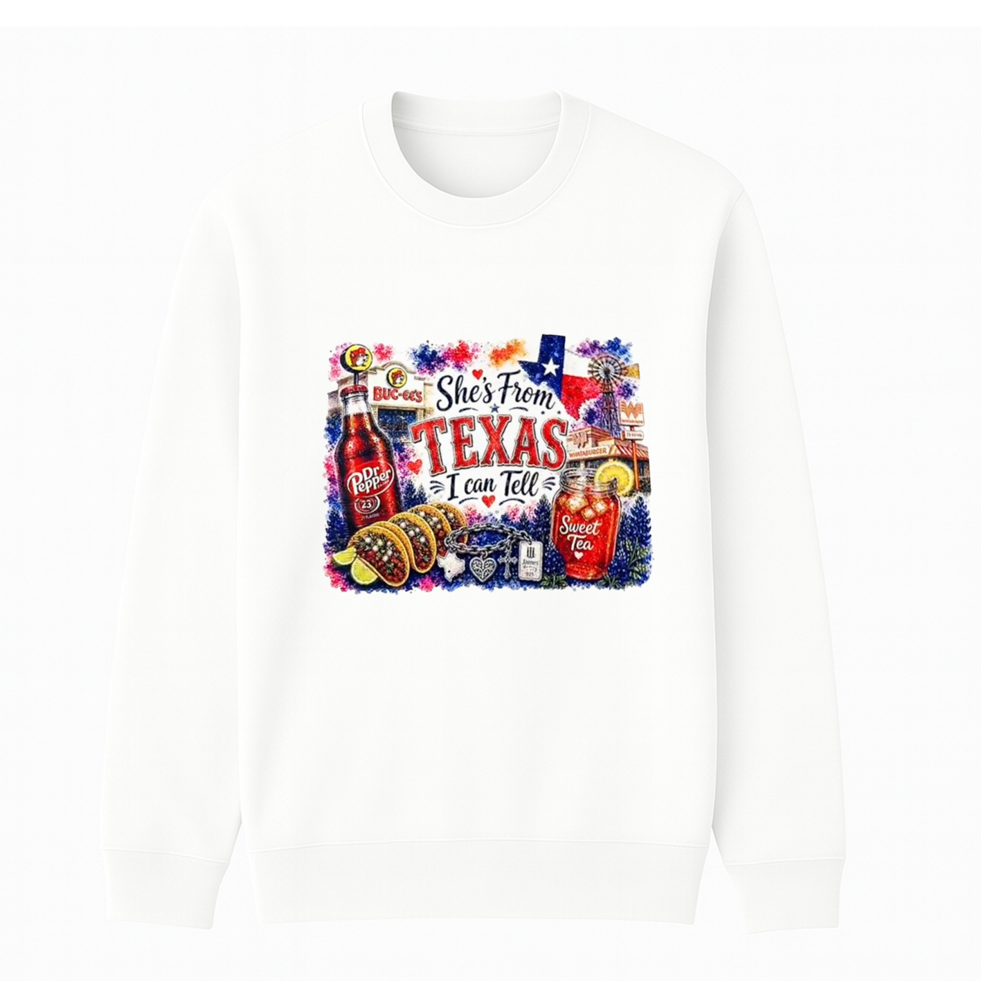 Shes from Texas I Can Tell Lyric Unisex T-shirt/Crewneck/Hoodie