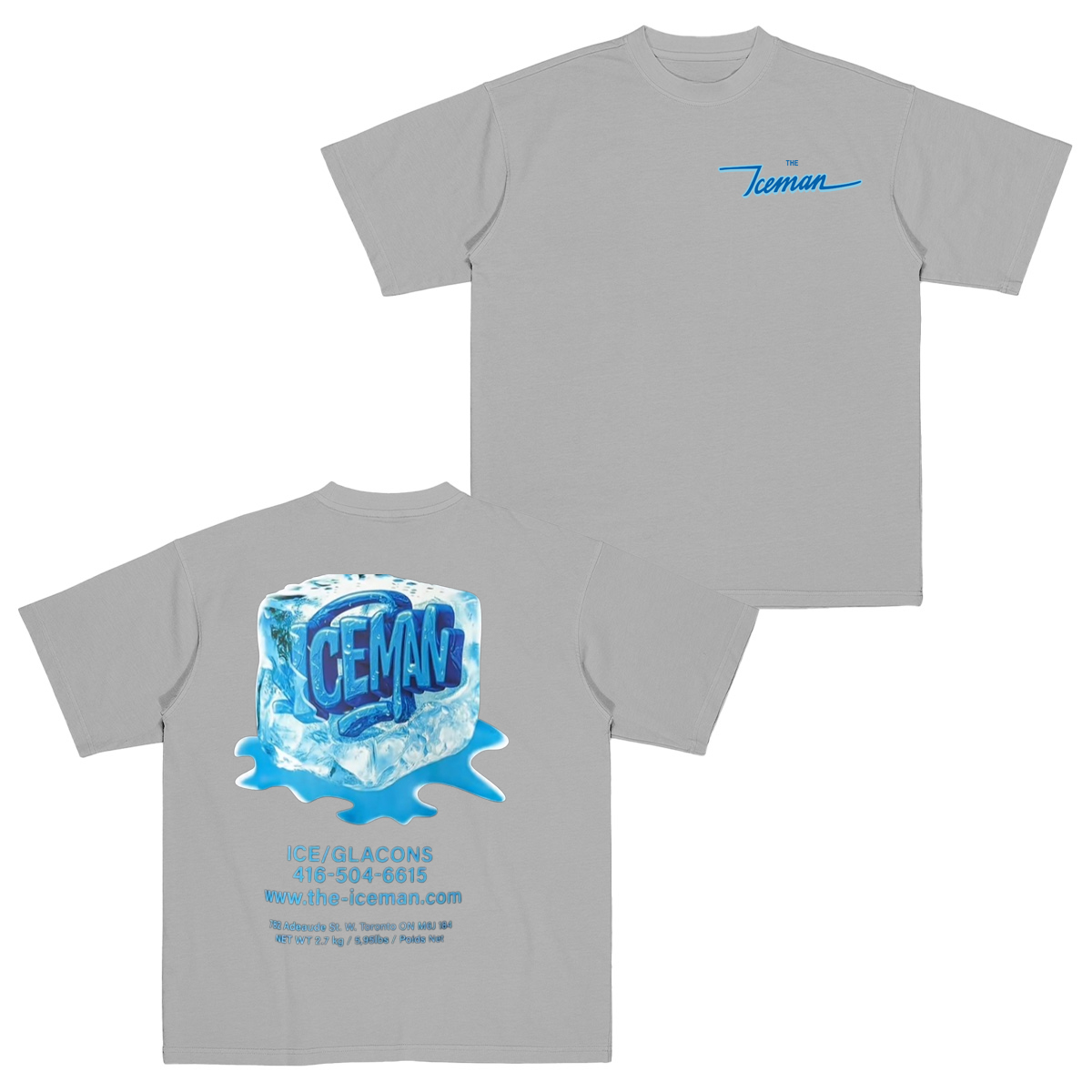 Drake the Iceman Cotton Unisex T-shirt