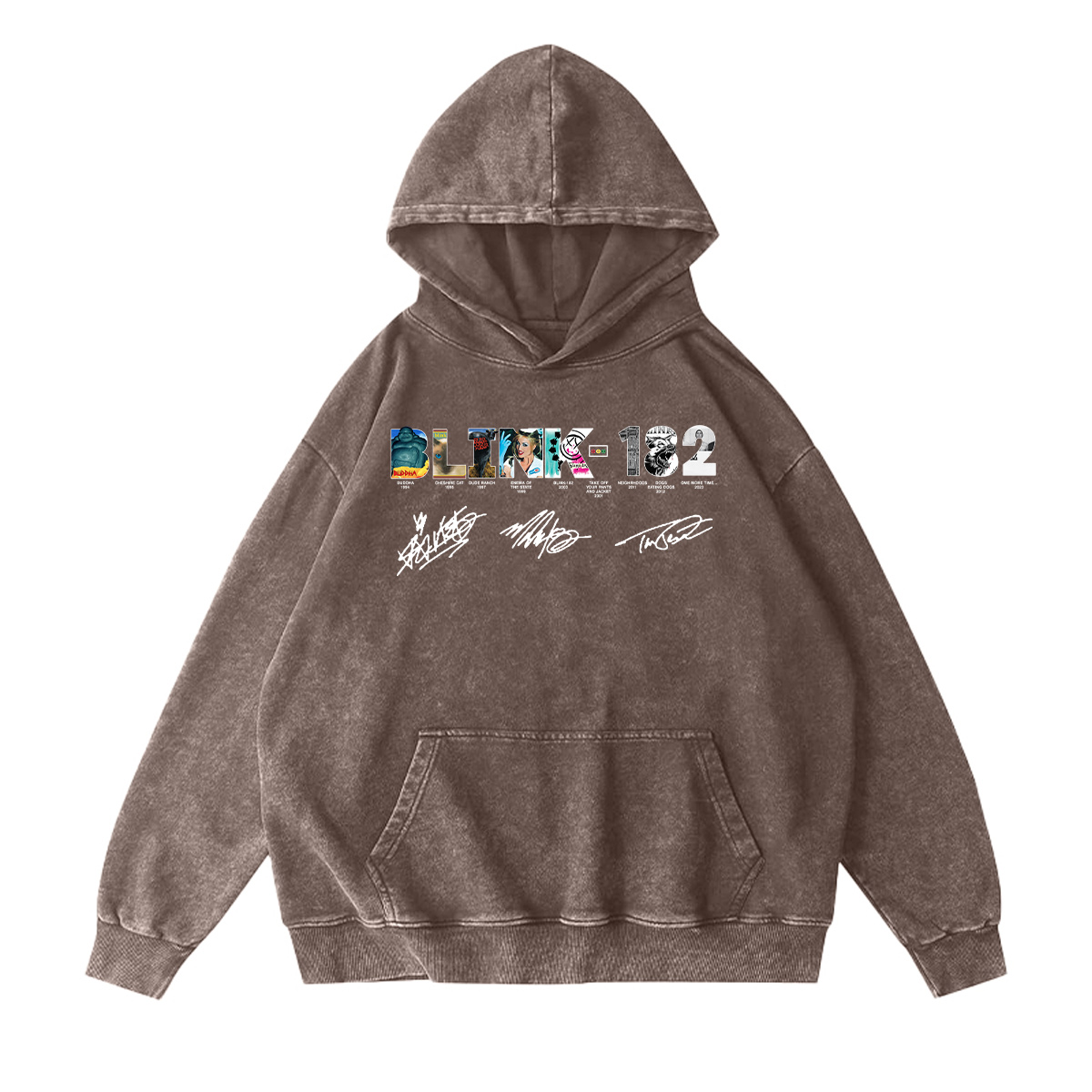 Blink-182 Washed Unisex Hoodie