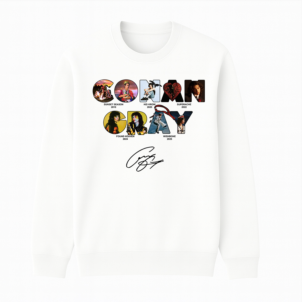 Conan Gray Unisex Cotton Creneck Sweatshirt