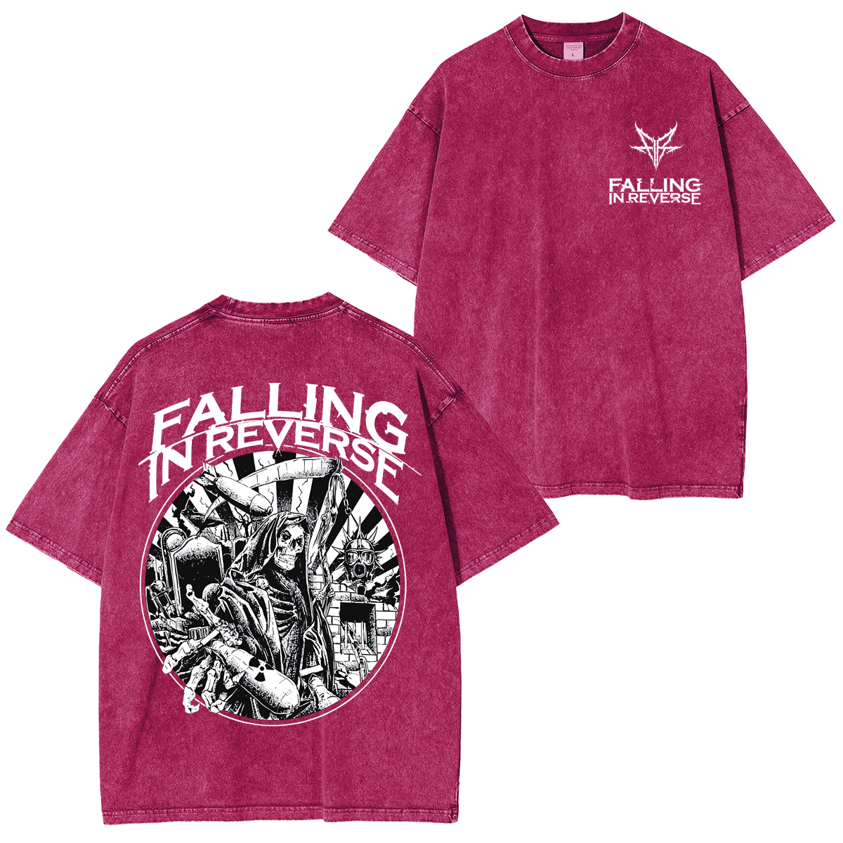 Falling In Reverse Washed Unisex T-shirt