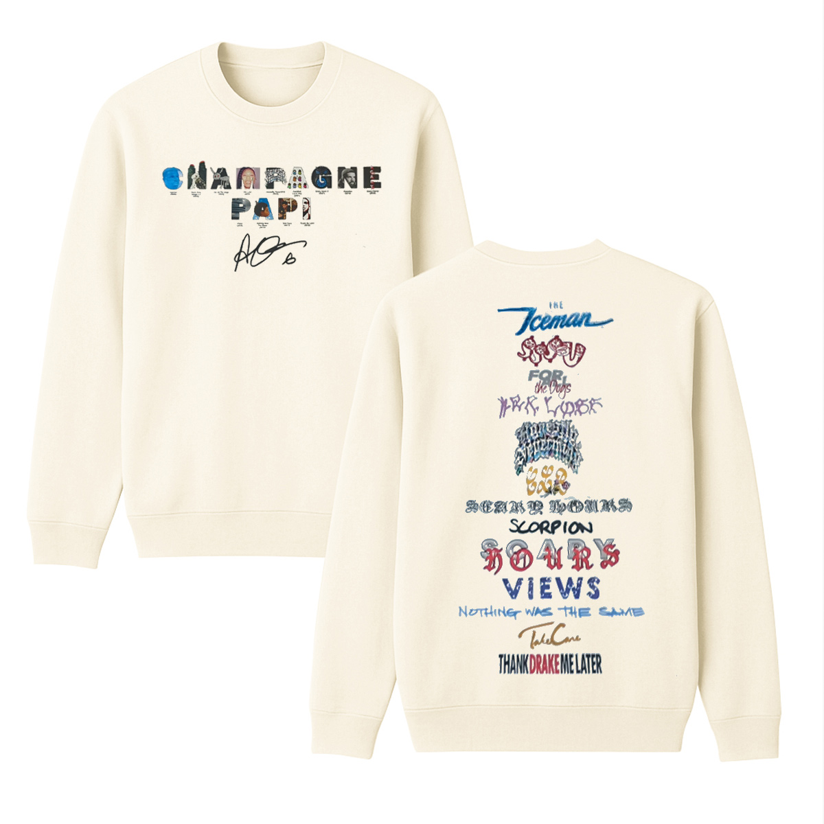 Drake Unisex Cotton Creneck Sweatshirt