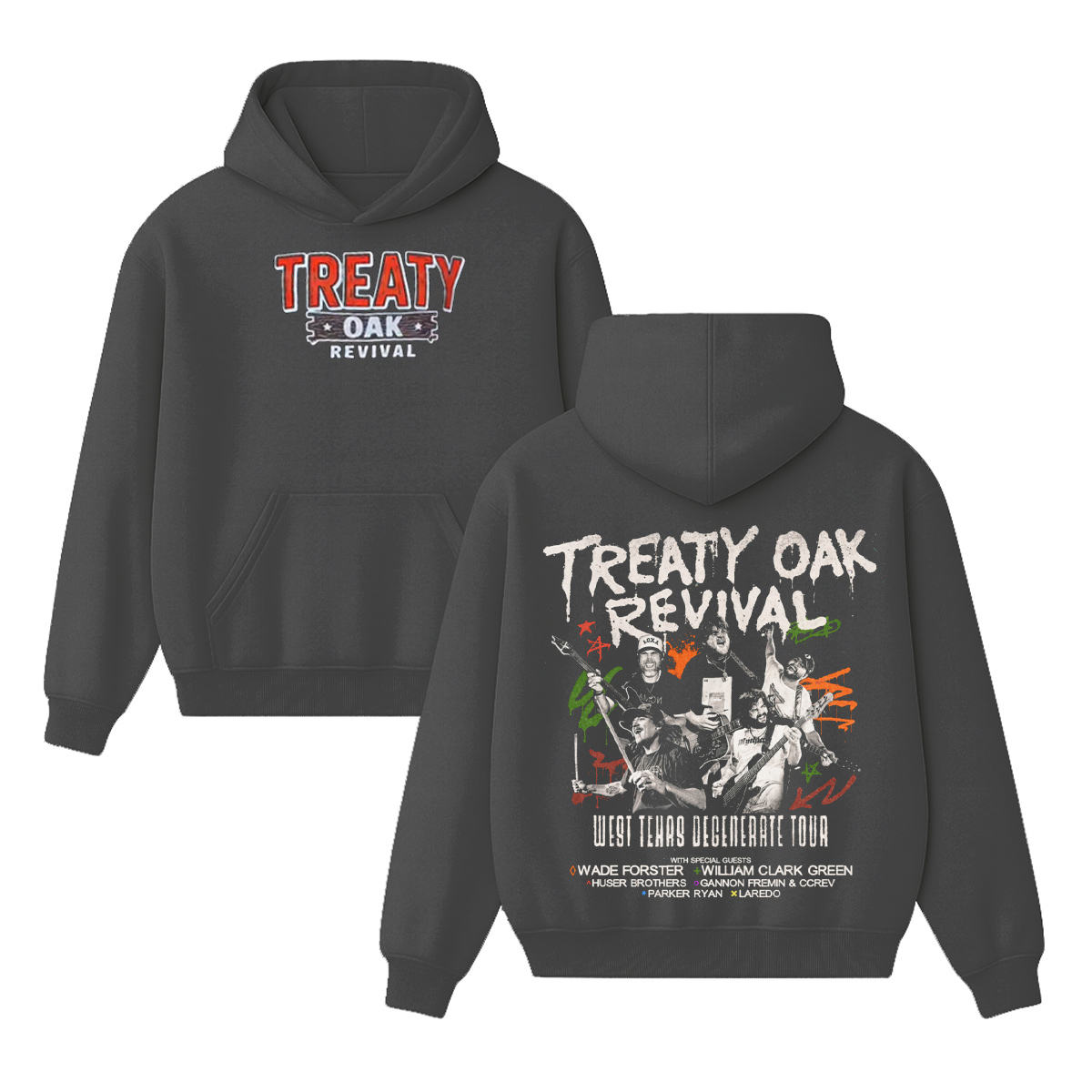 Treaty Oak Revival Unisex Cotton Hoodie