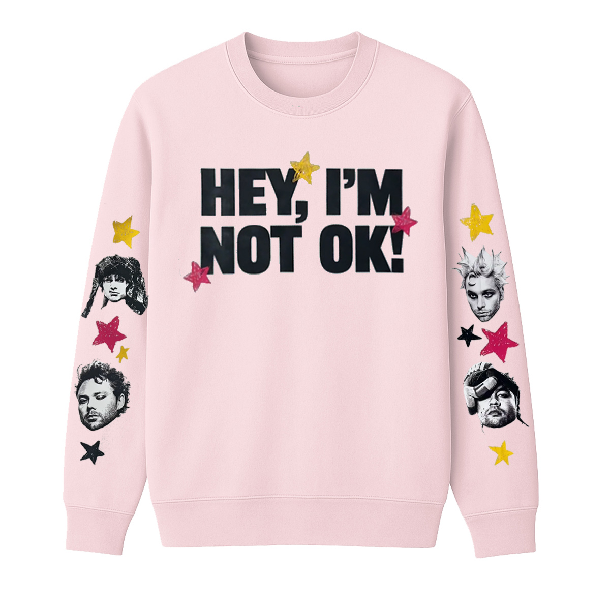 5 Seconds of Summer Cotton Unisex Crewneck Sweatshirt