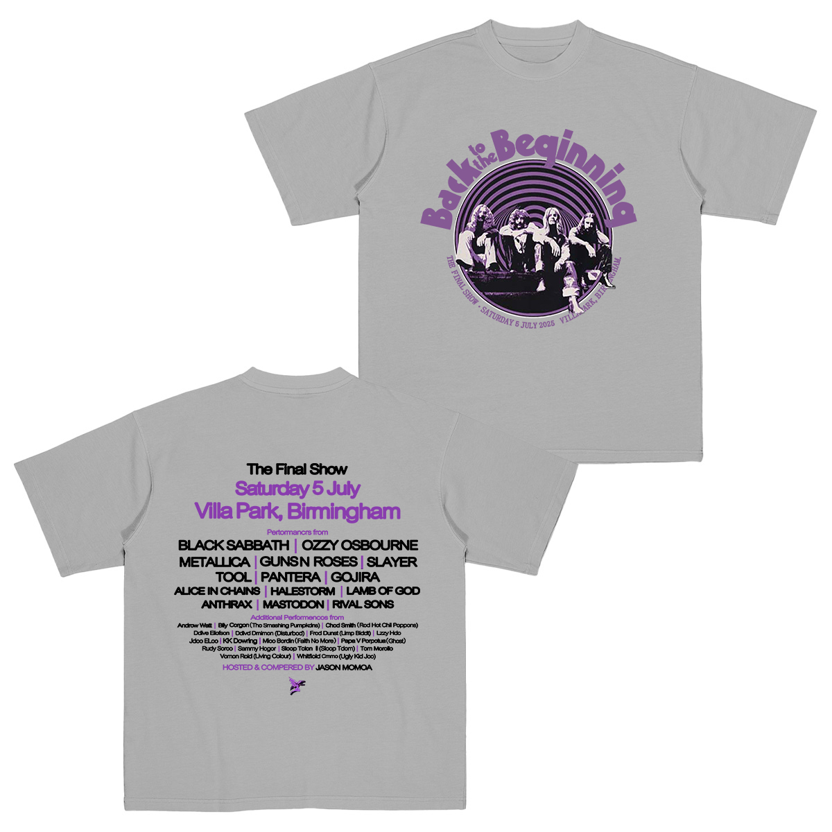 Black Sabbath And Ozzy Osbourne Unisex T-Shirt