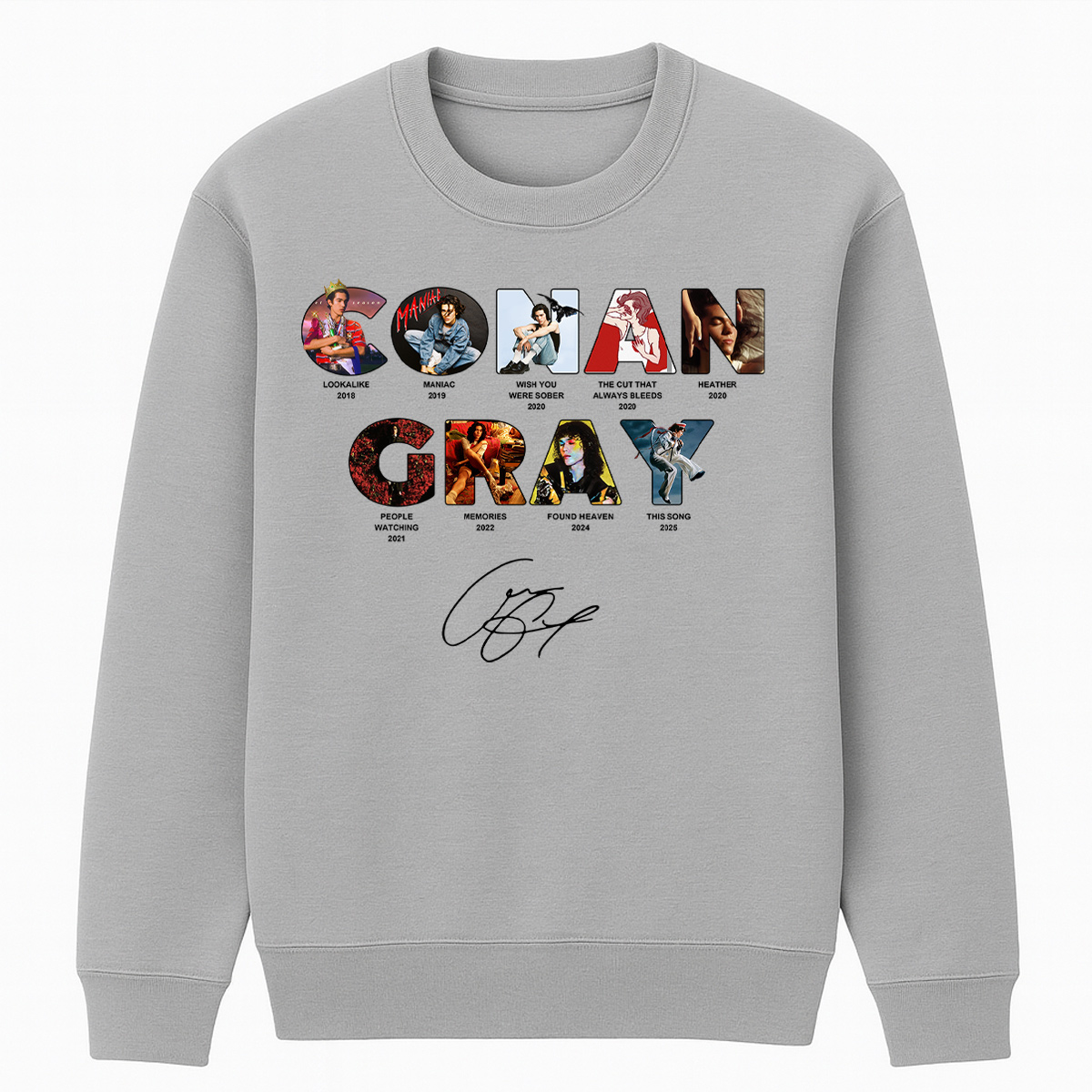 Conan Gray Unisex Cotton Creneck Sweatshirt