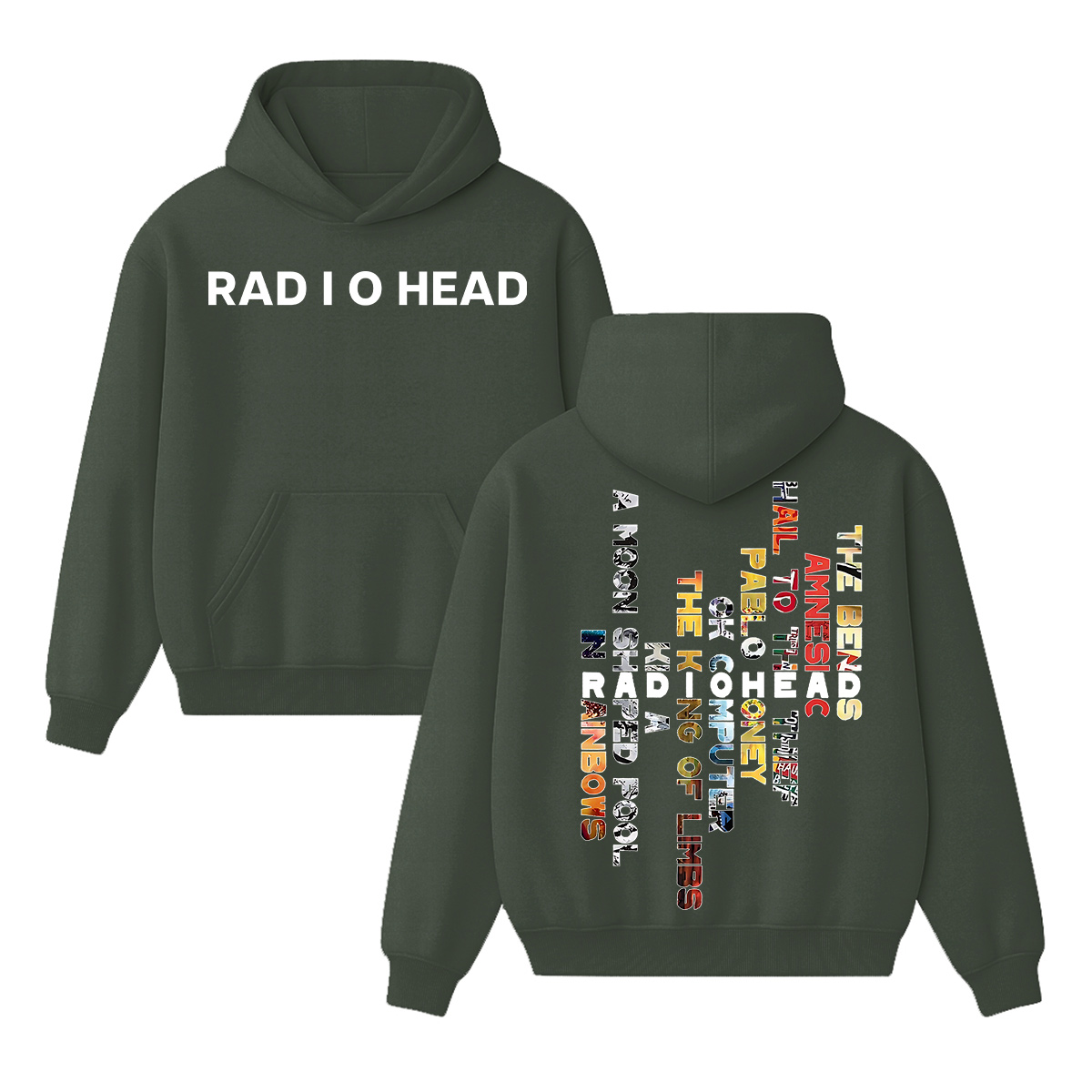 Radiohead Unisex Cotton Hoodie