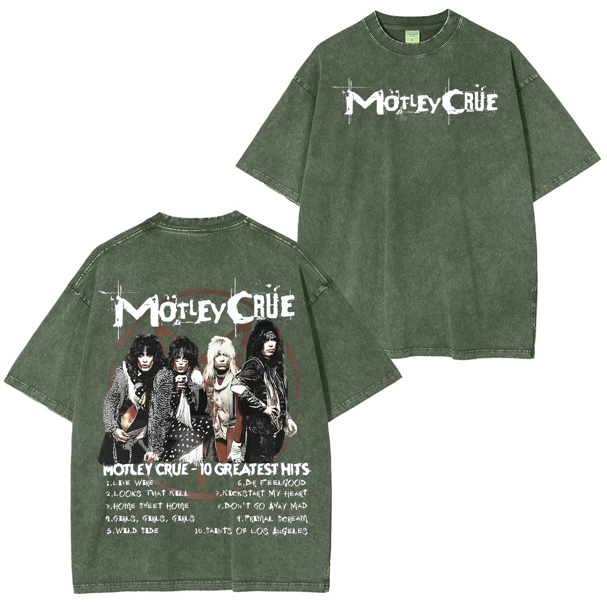 Motley Crue Washed Unisex T-Shirt