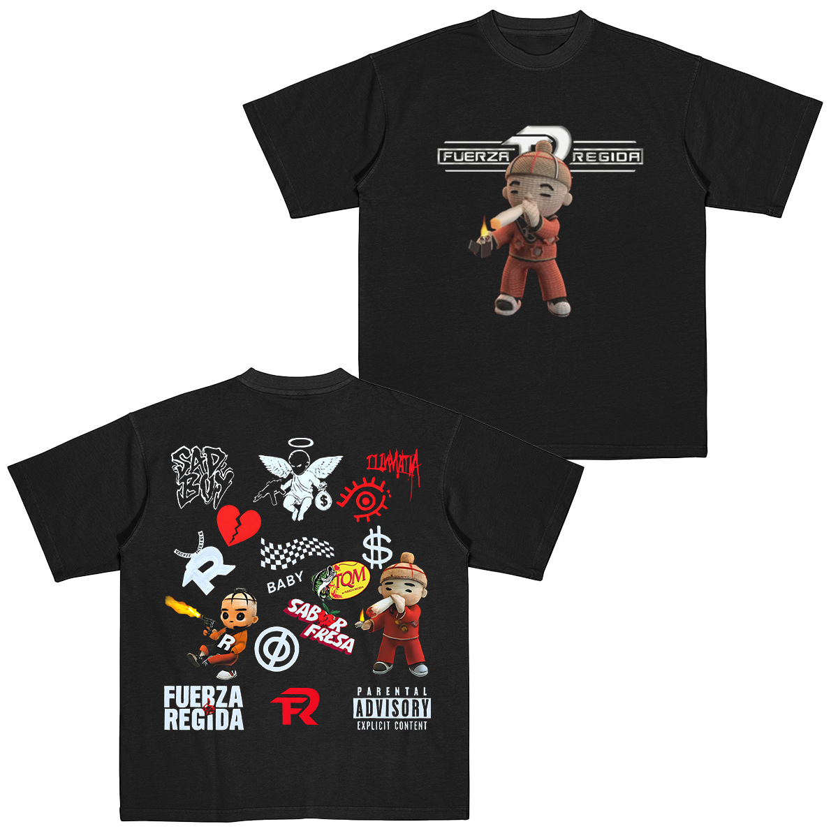 Fuerza Regida 111xpantia Cotton Unisex T-shirt