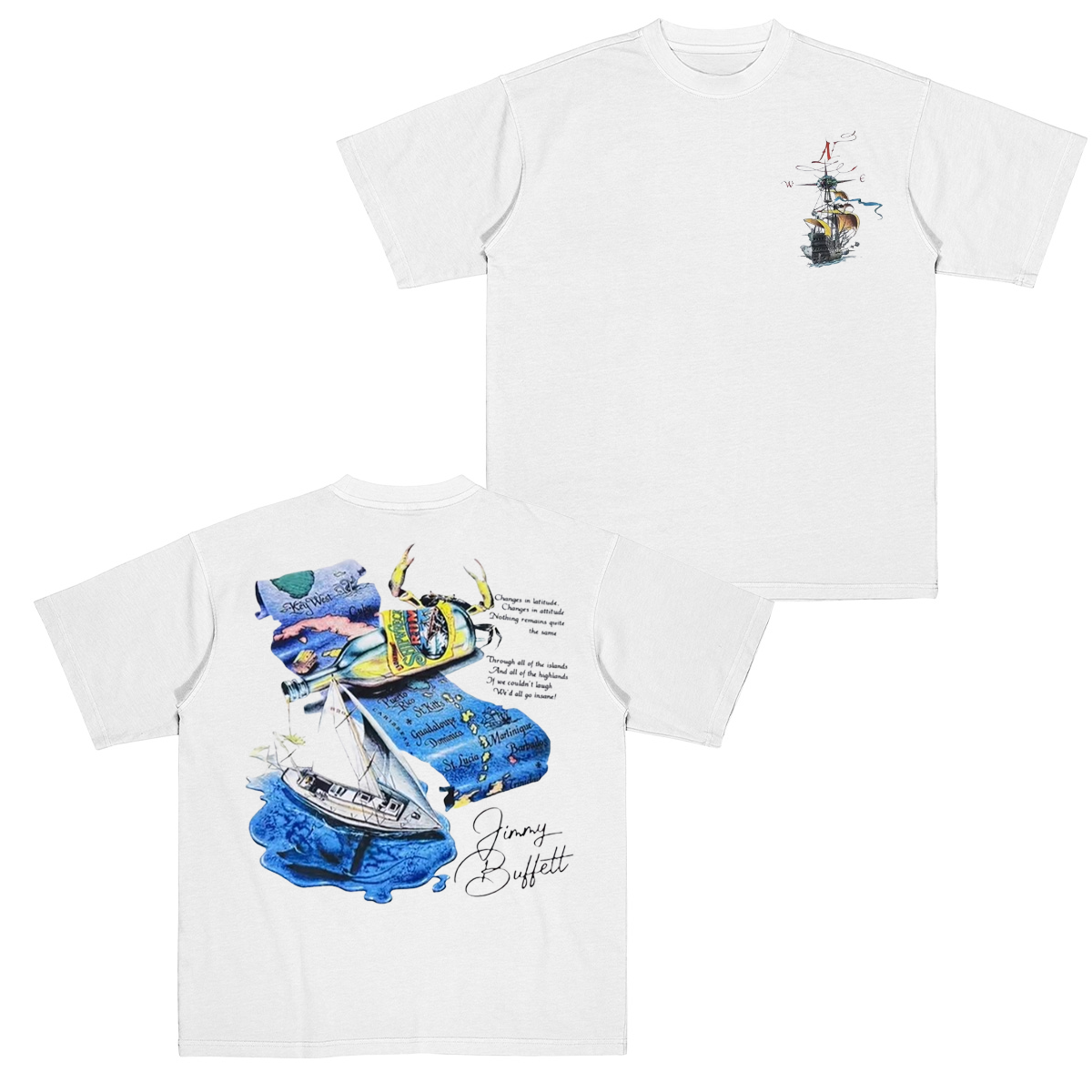 Jimmy Buffett Cotton Unisex T-shirt