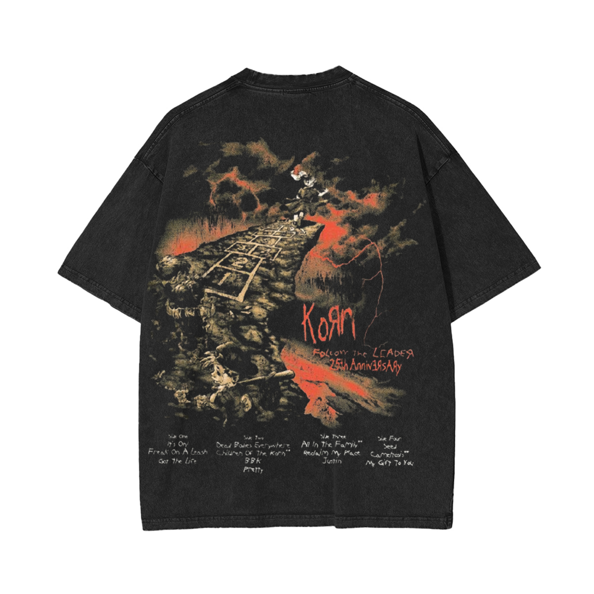 Korn Band Washed Unisex T-Shirt