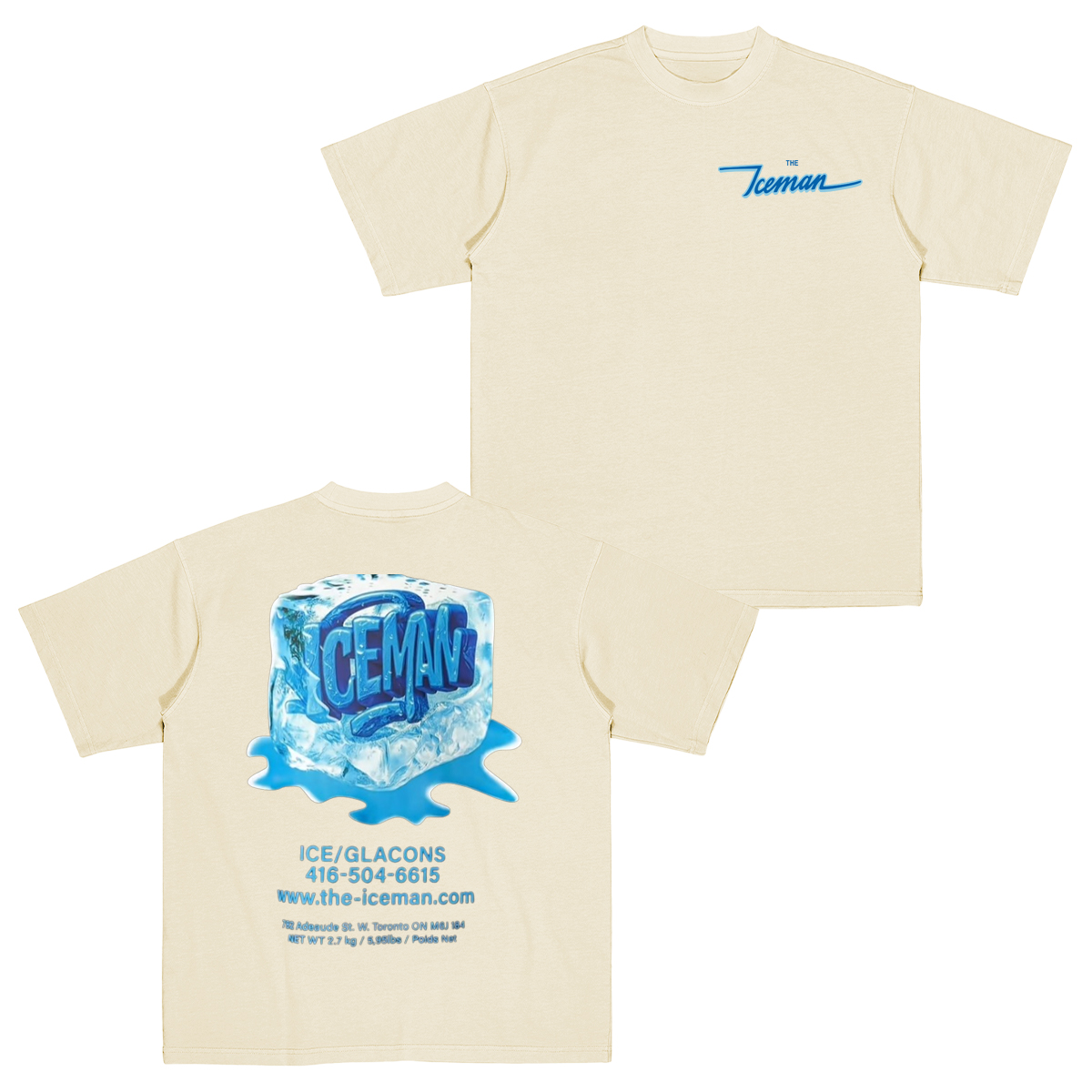 Drake the Iceman Cotton Unisex T-shirt