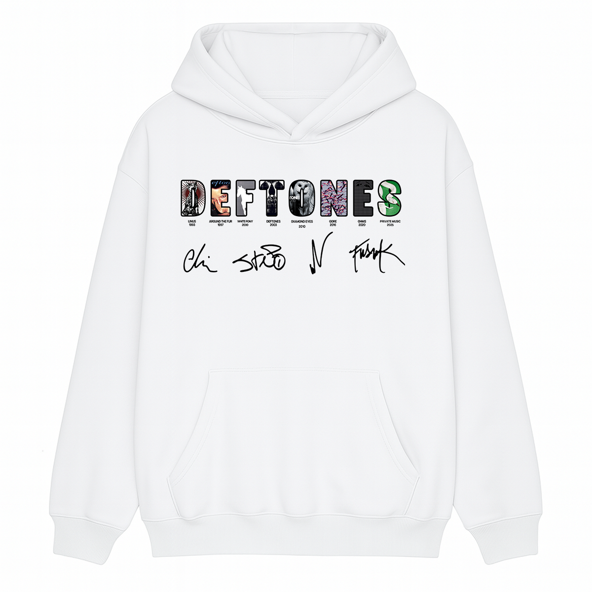 Deftones Unisex Cotton Hoodie