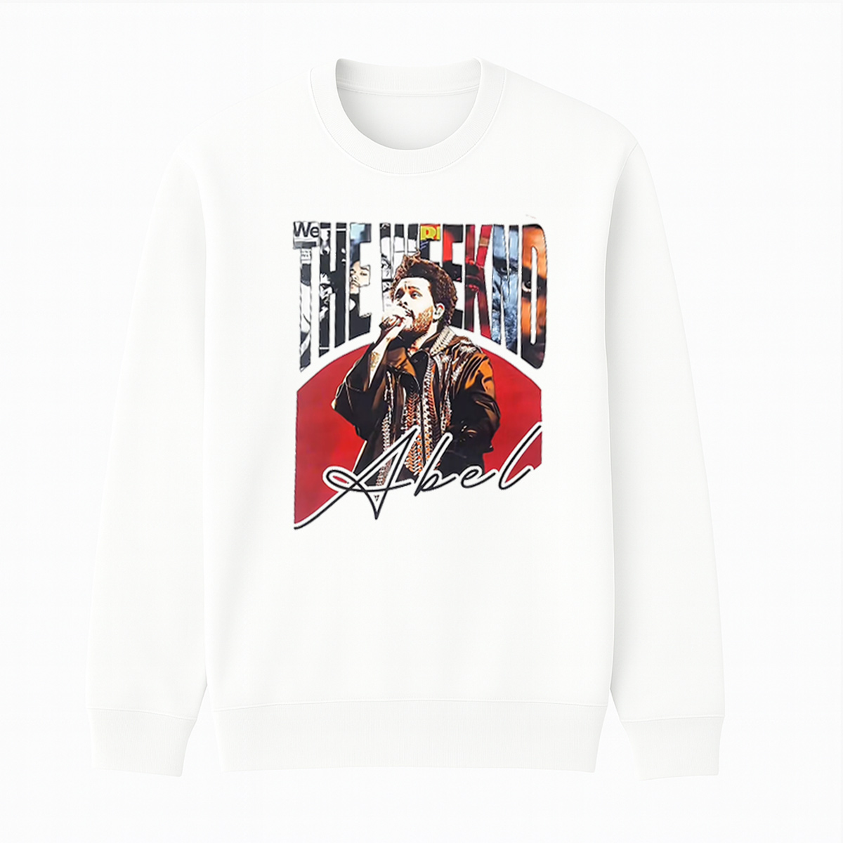 The Weeknd Unisex Cotton Creneck Sweatshirt