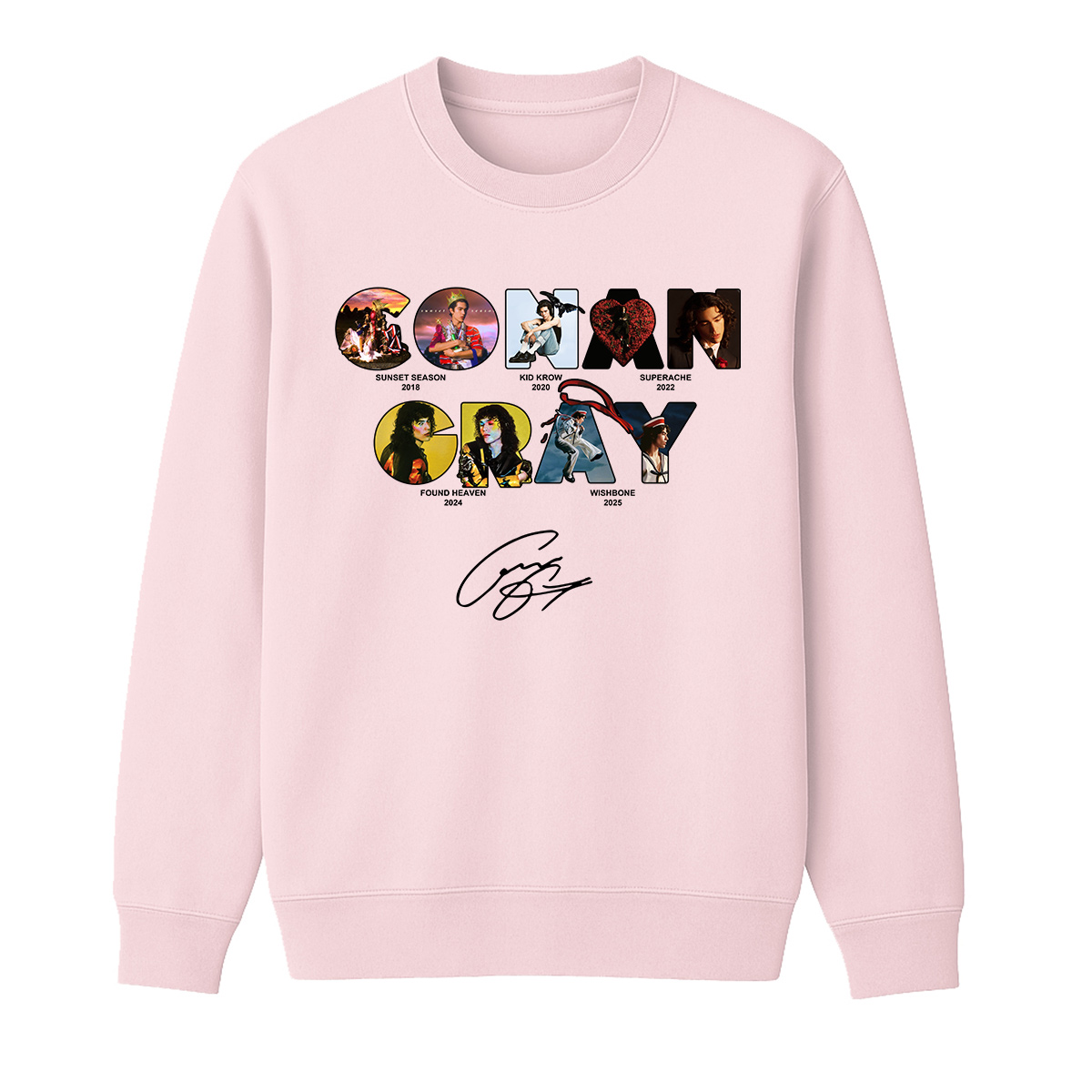 Conan Gray Unisex Cotton Creneck Sweatshirt