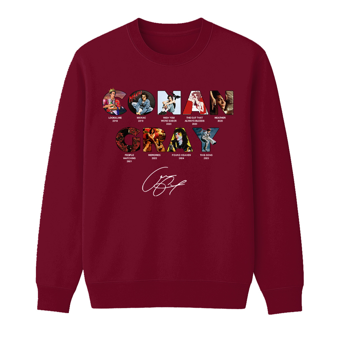 Conan Gray Unisex Cotton Creneck Sweatshirt