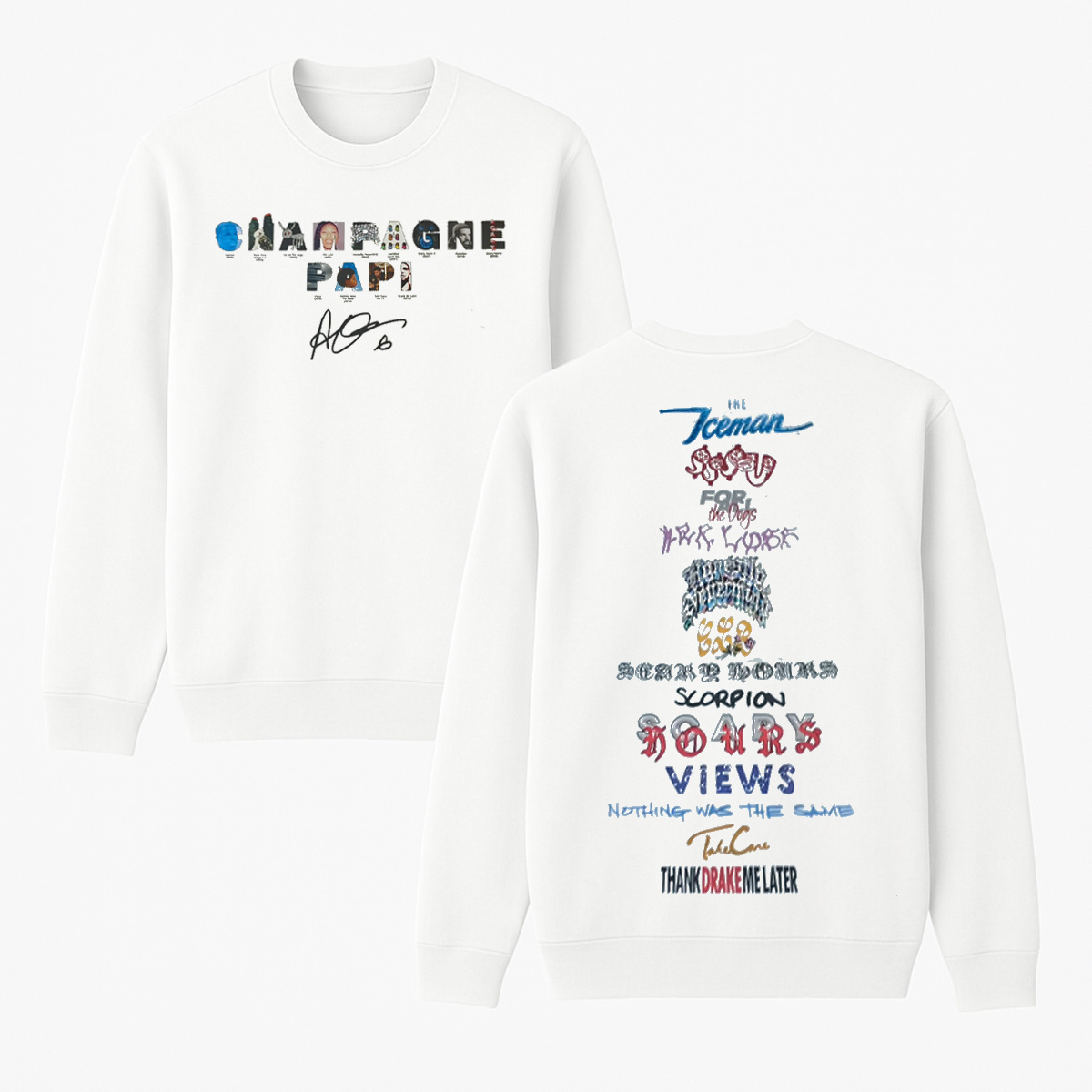 Drake Unisex Cotton Creneck Sweatshirt