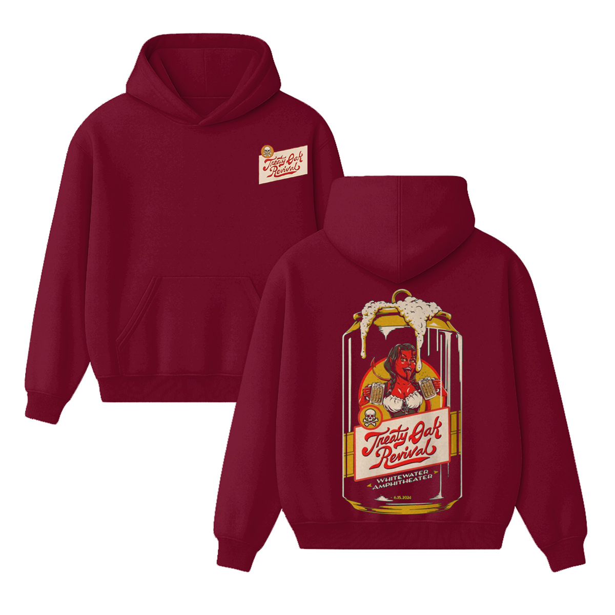 Treaty Oak Revival Unisex Cotton Hoodie