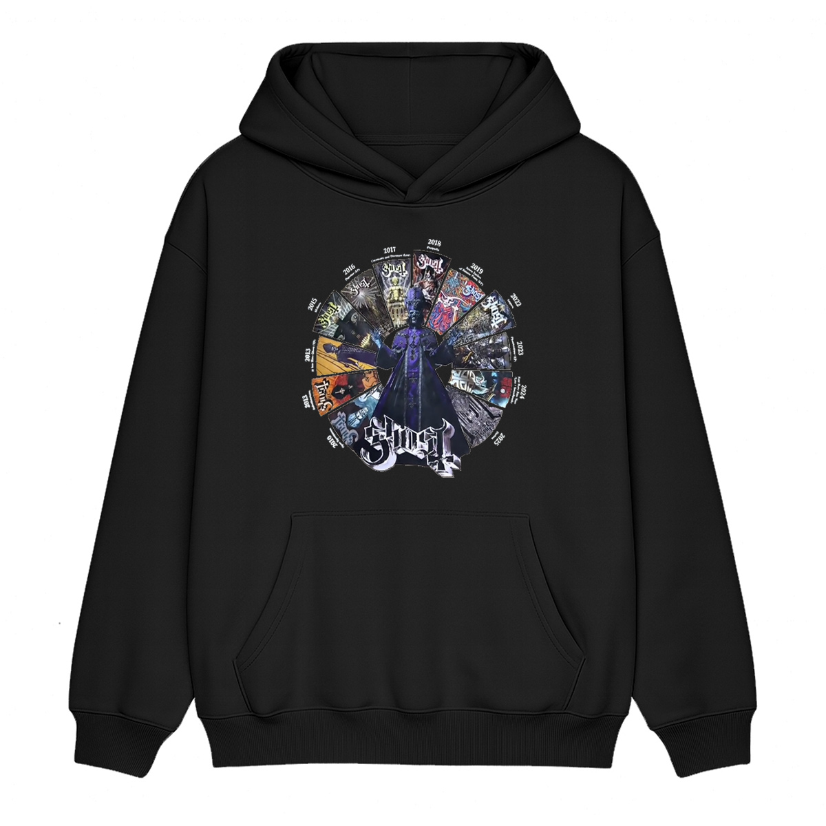Ghost Unisex Cotton Hoodie
