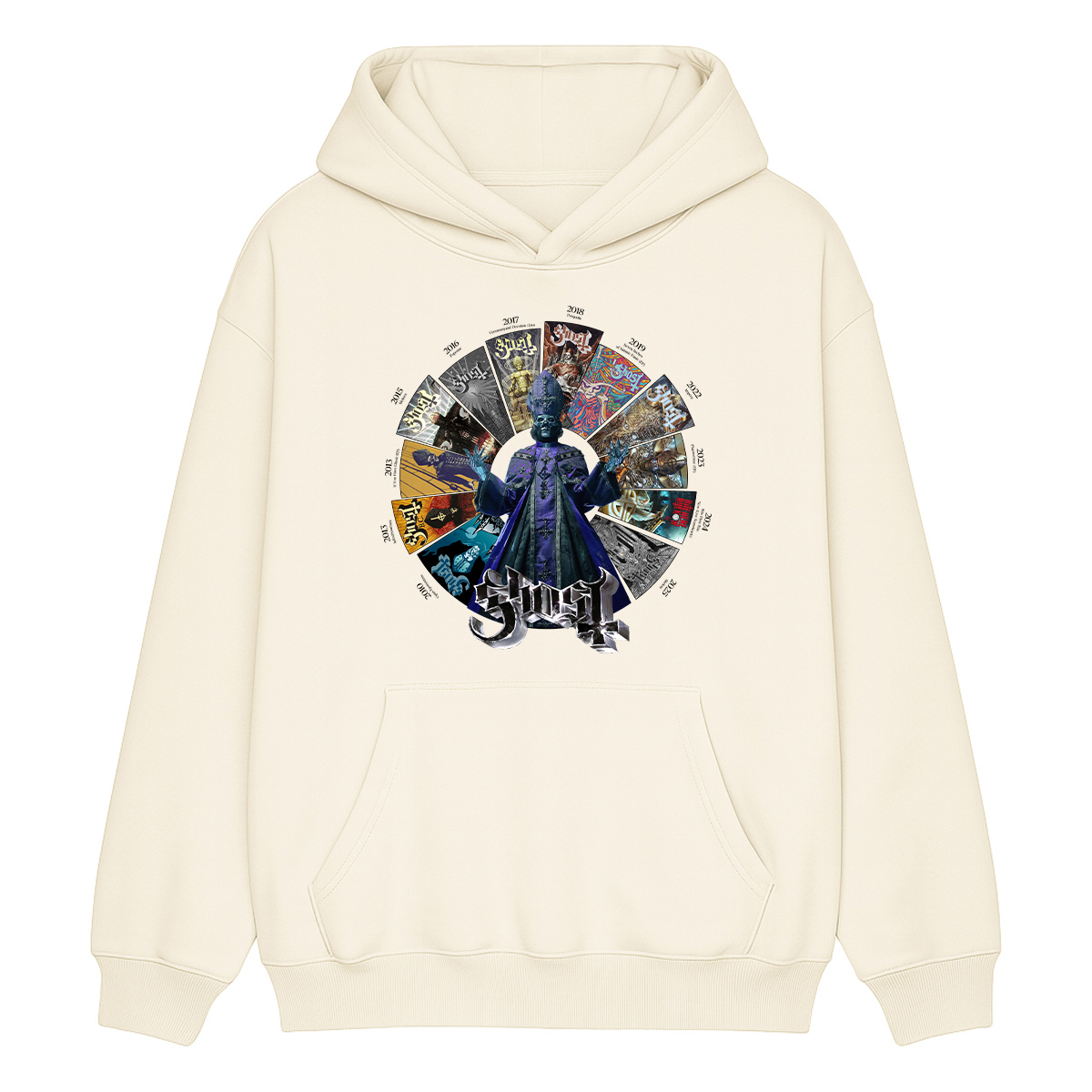 Ghost Unisex Cotton Hoodie