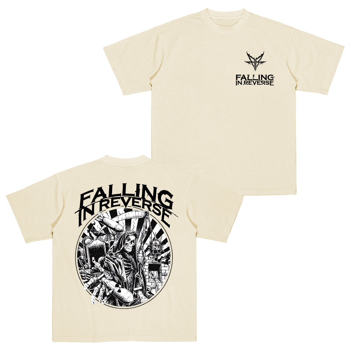 Falling In Reverse Cotton Unisex T-shirt