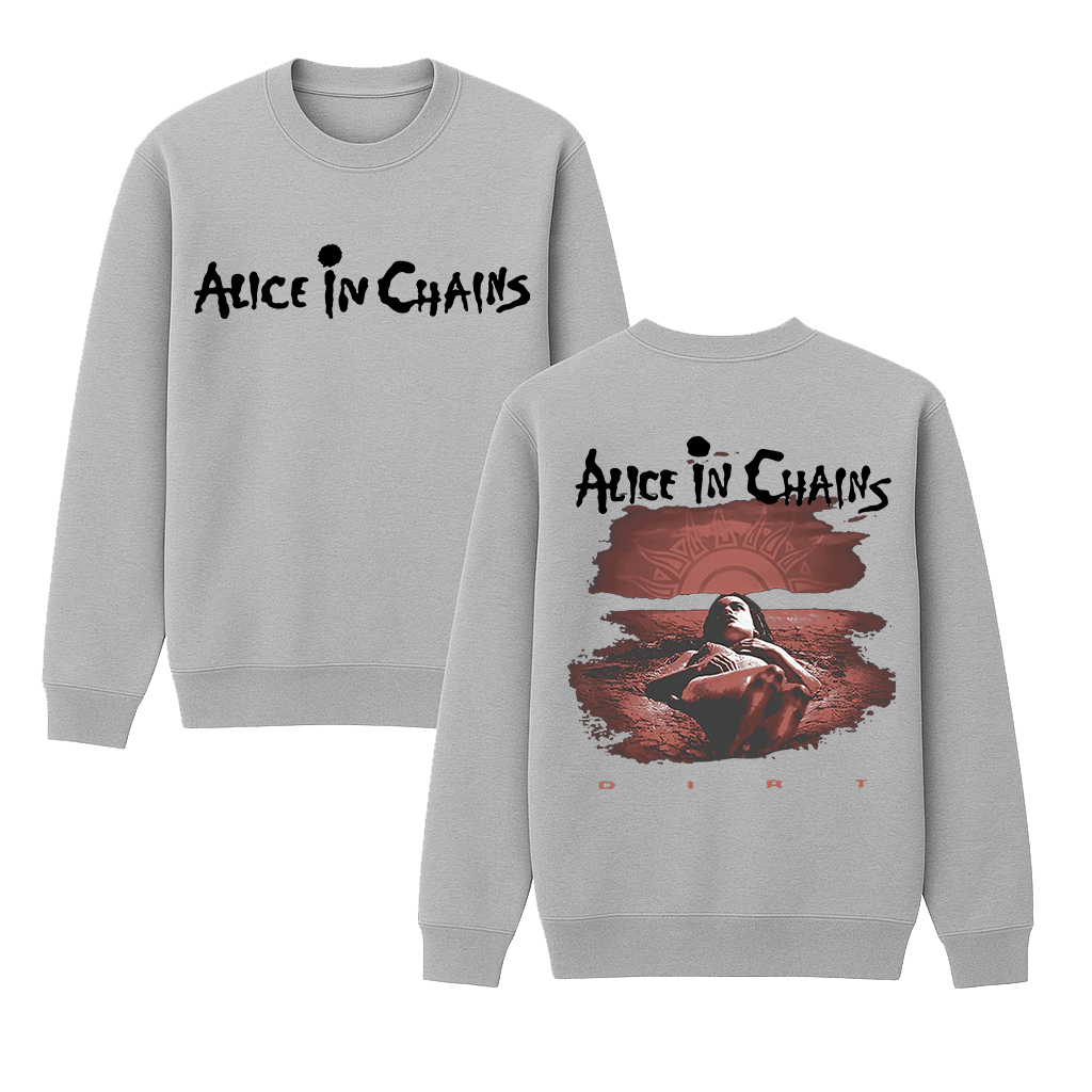 Alice In Chains - Dirt Cotton Unisex Crewneck Sweatshirt