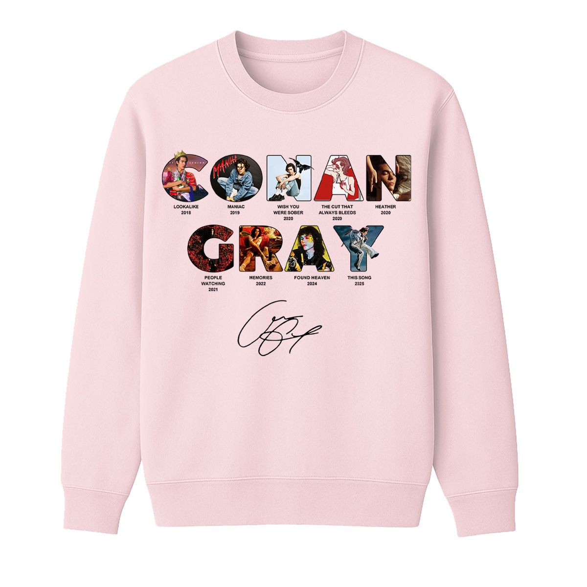 Conan Gray Unisex Cotton Creneck Sweatshirt