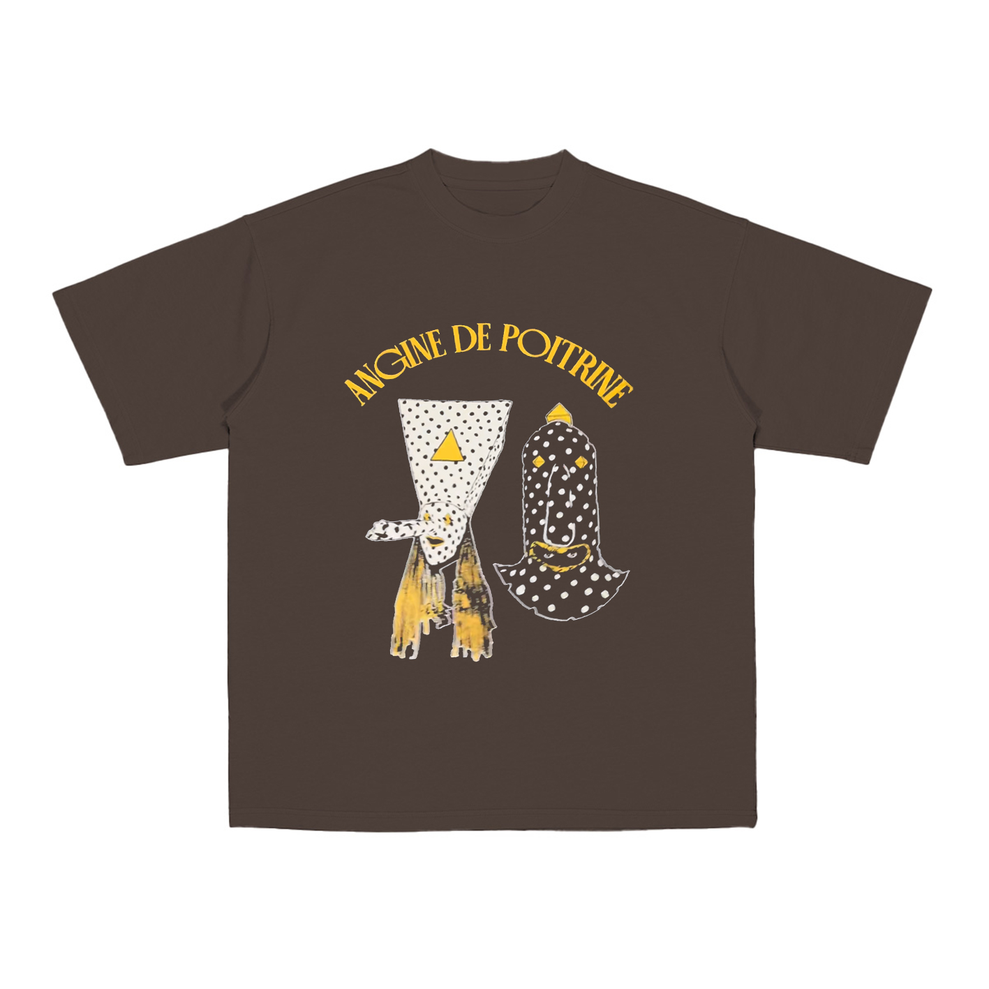 Angine De Poitrine Cotton Unisex T-shirt