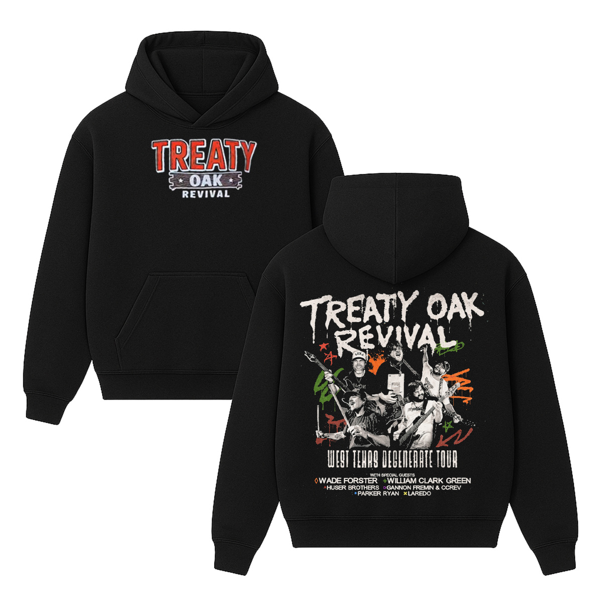 Treaty Oak Revival Unisex Cotton Hoodie