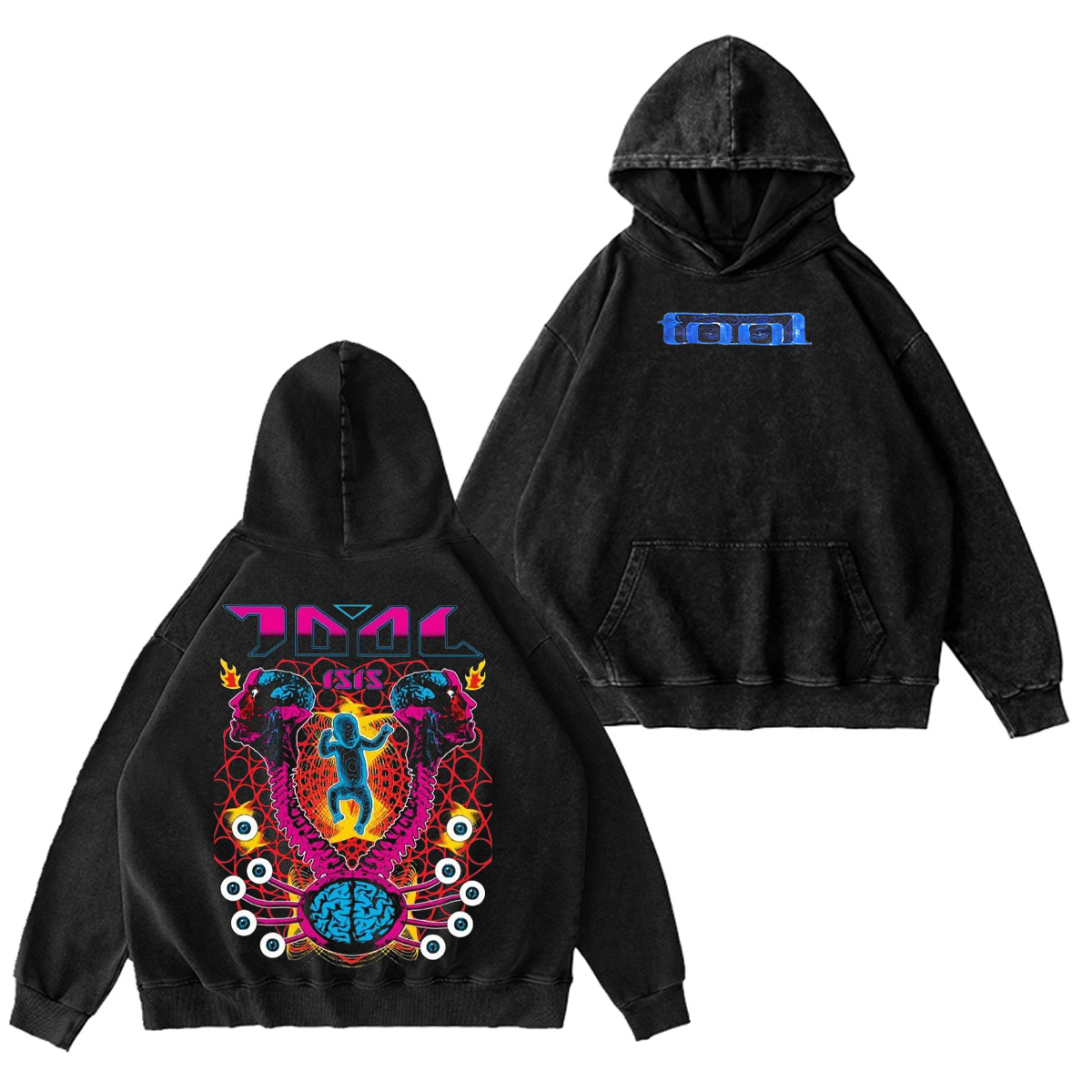 Tool Washed Unisex Hoodie