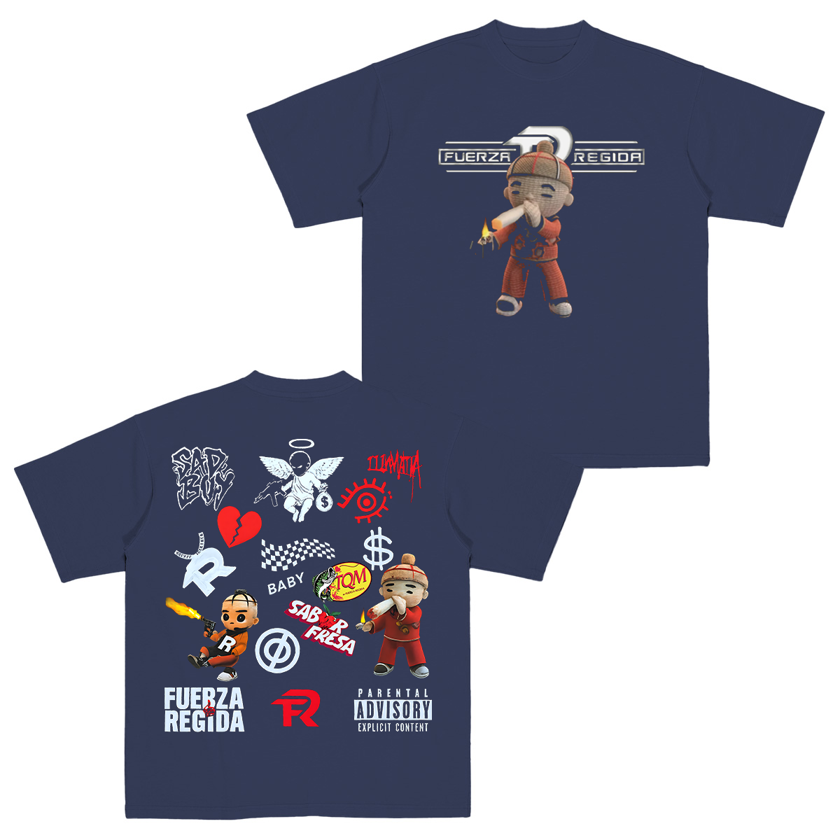 Fuerza Regida 111xpantia Cotton Unisex T-shirt