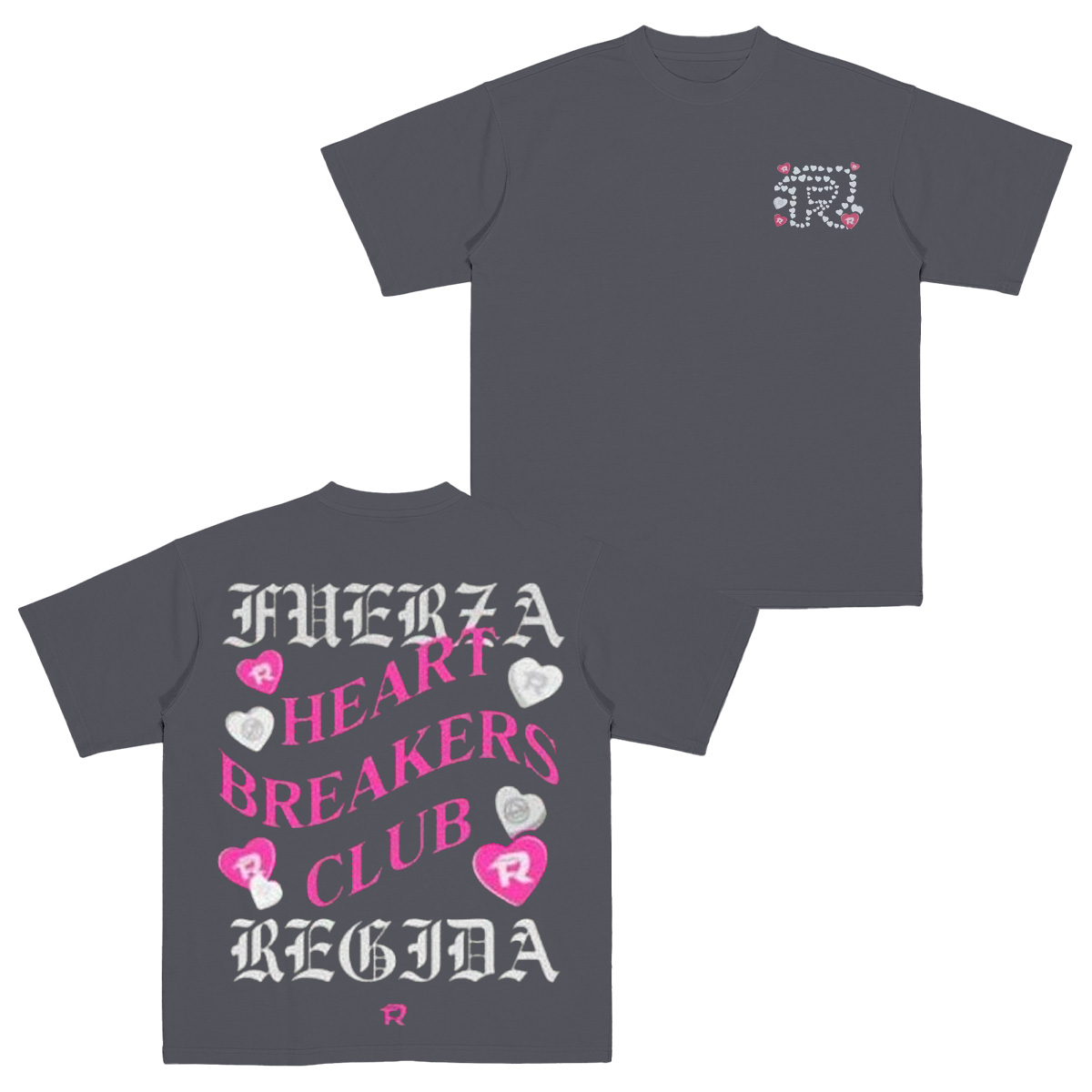 Fuerza Regida Heart Breakers Club Cotton Unisex T-shirt
