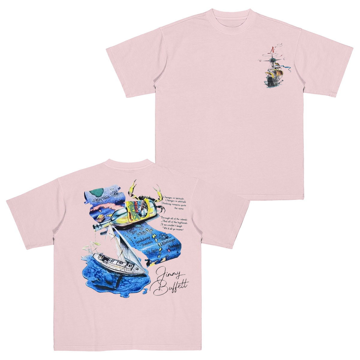 Jimmy Buffett Cotton Unisex T-shirt