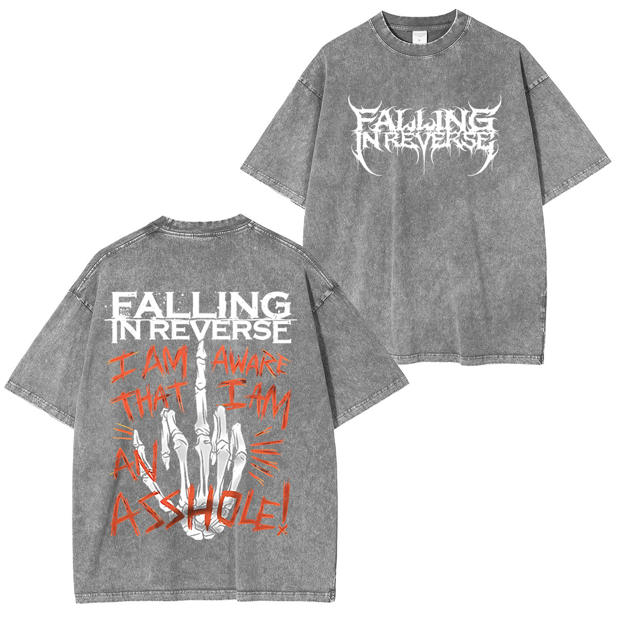Falling In Reverse Washed Unisex T-shirt