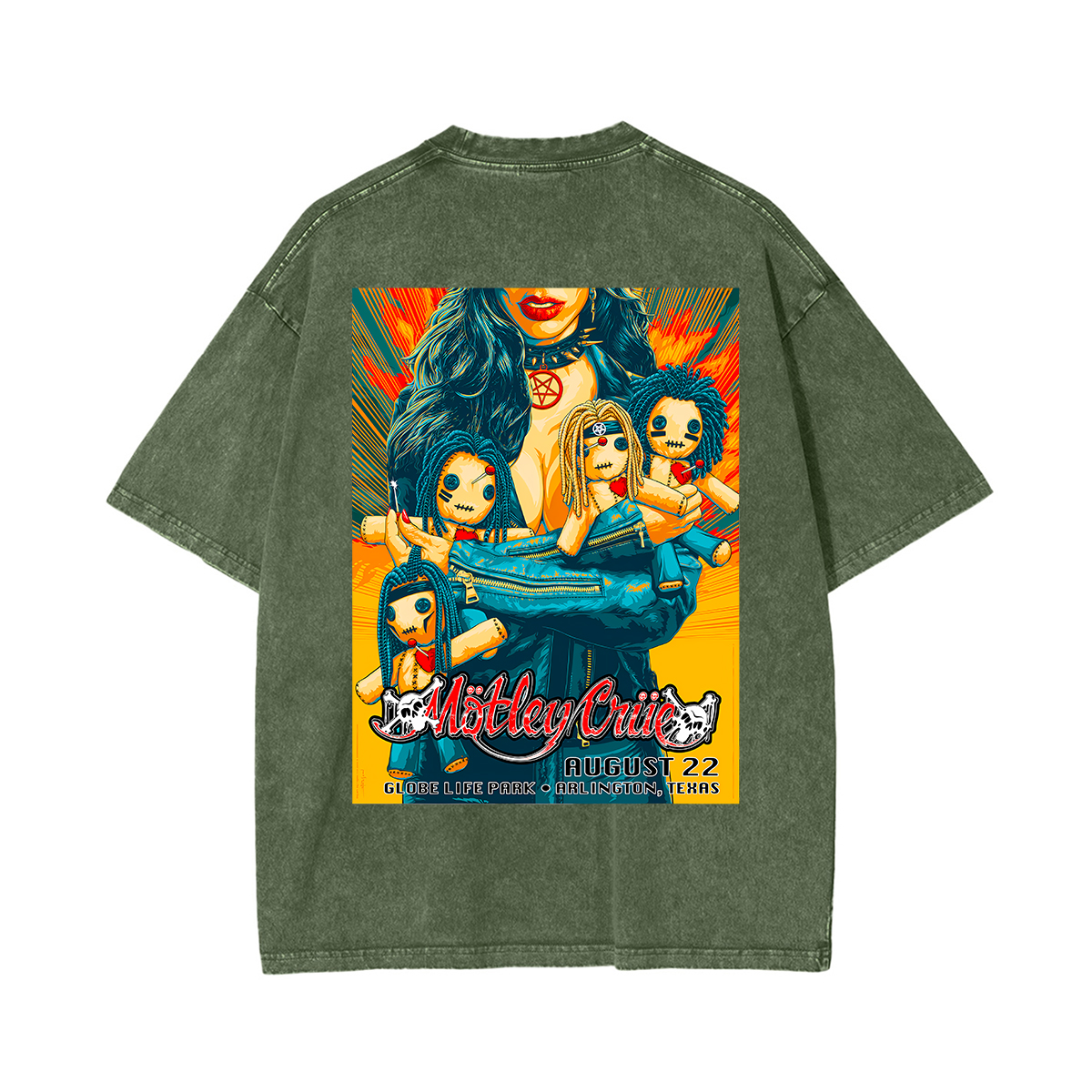 Motley Crue Washed Unisex T-Shirt