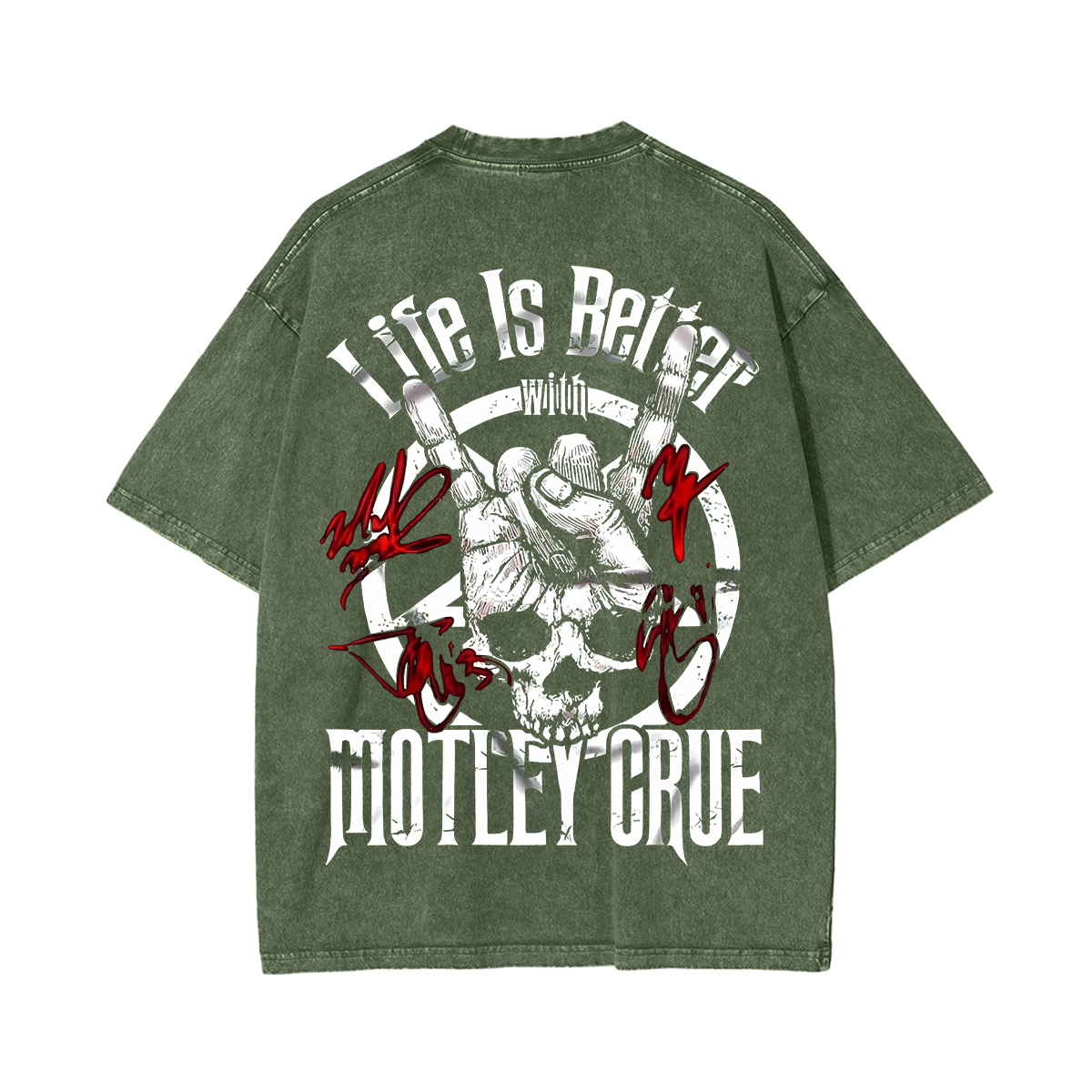 Motley Crue Washed Unisex T-Shirt